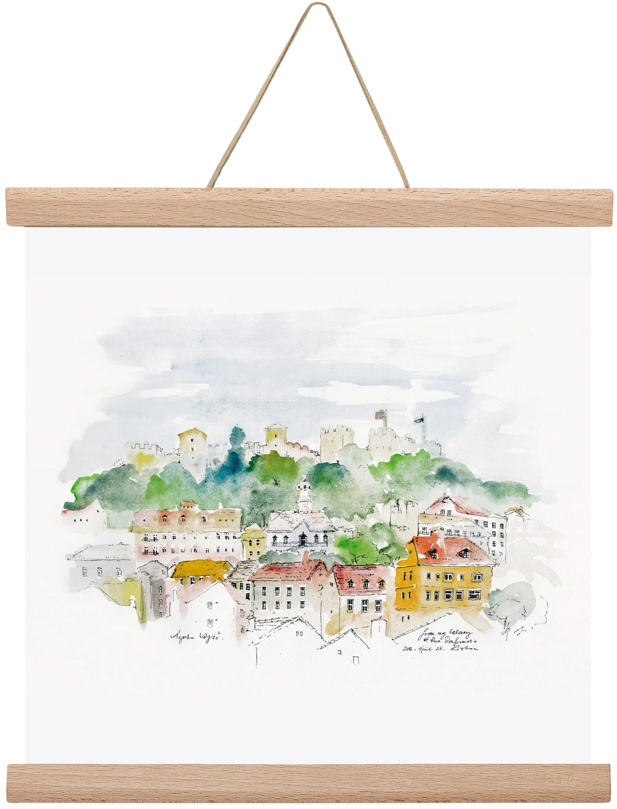 LISBON AQUARELLE NO.13 - artbridge