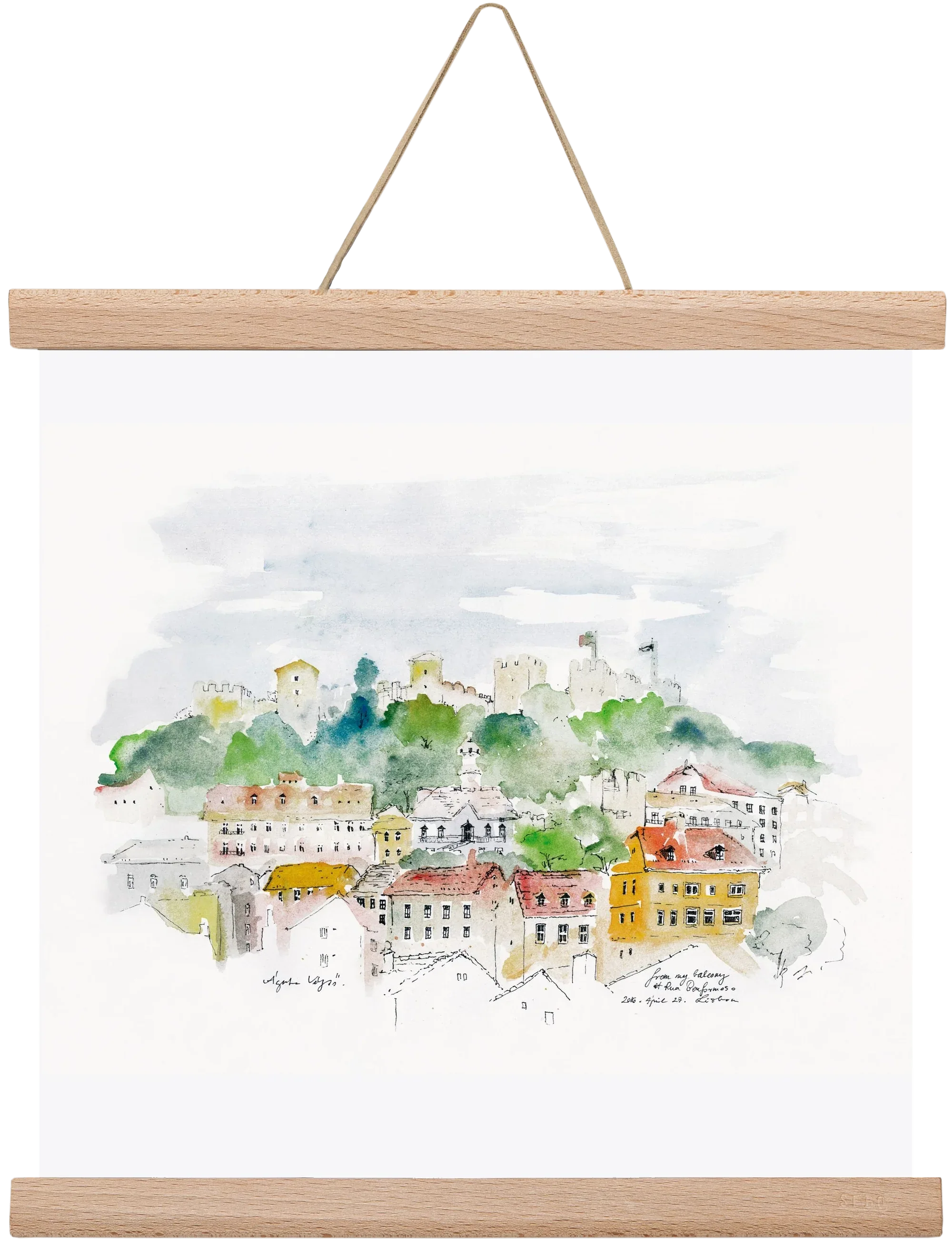 LISBON AQUARELLE NO.13 - artbridge
