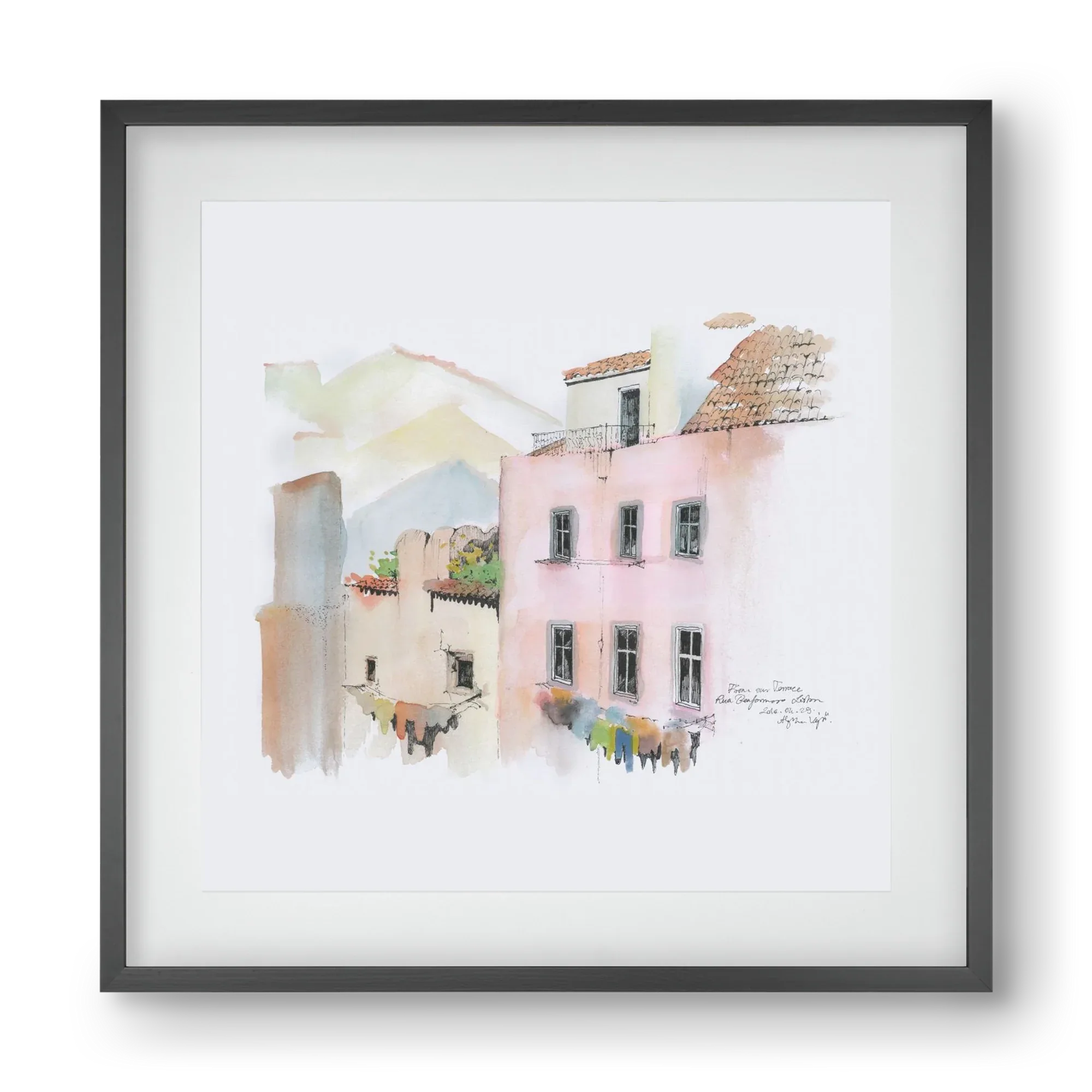 LISBON AQUARELLE NO.14 - artbridge