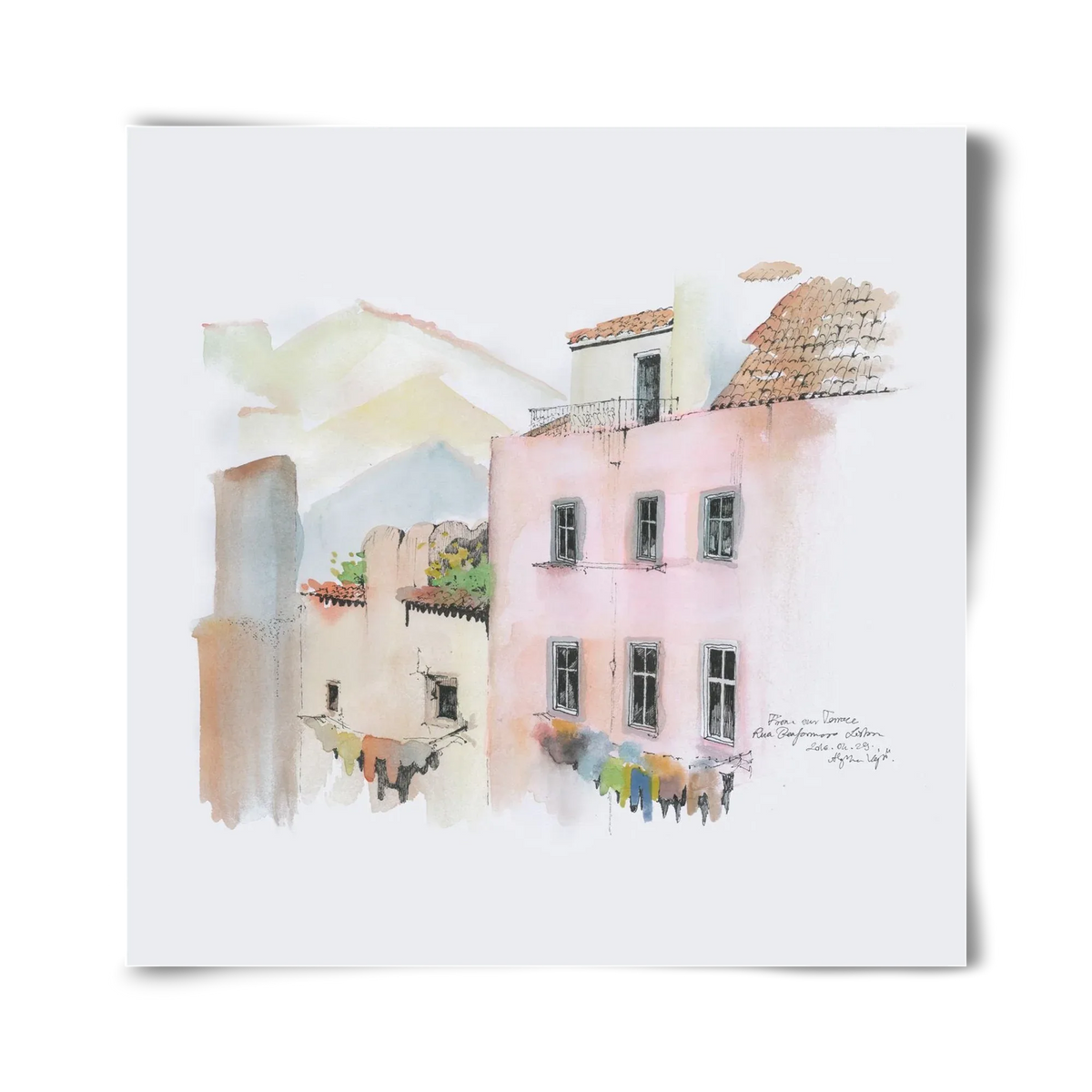 LISBON AQUARELLE NO.14 - artbridge
