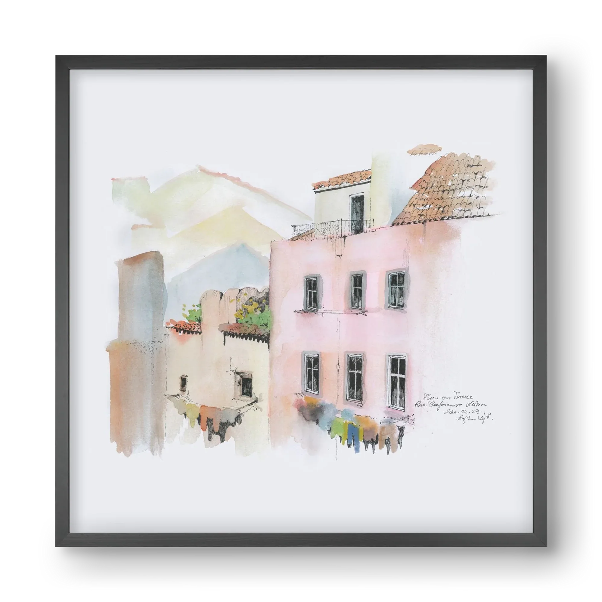 LISBON AQUARELLE NO.14 - artbridge
