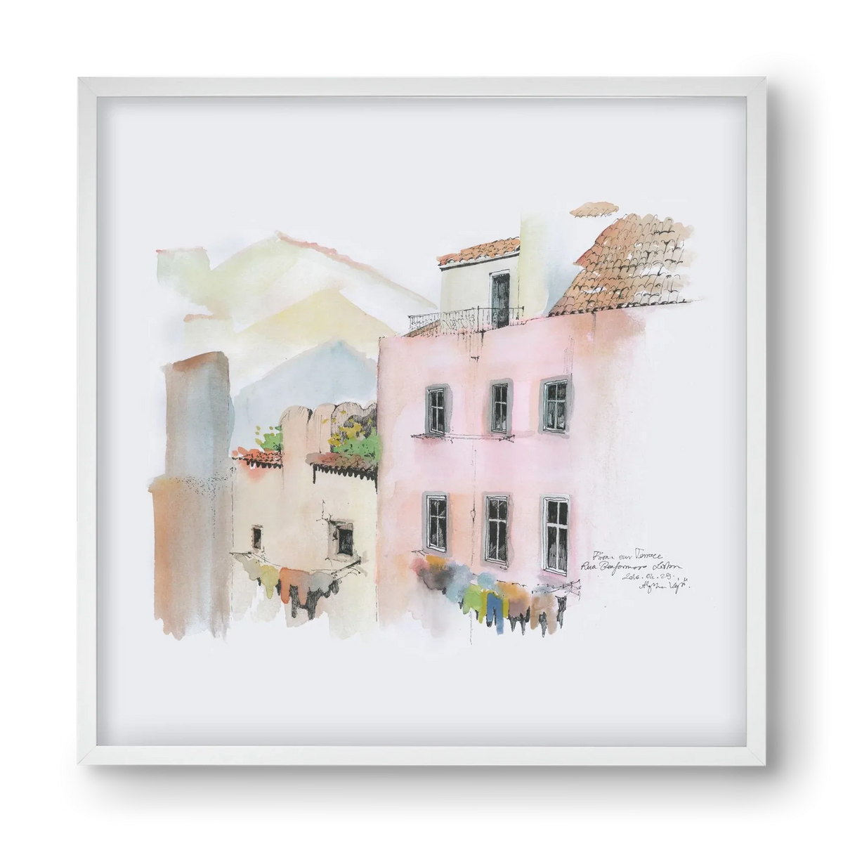 LISBON AQUARELLE NO.14 - artbridge