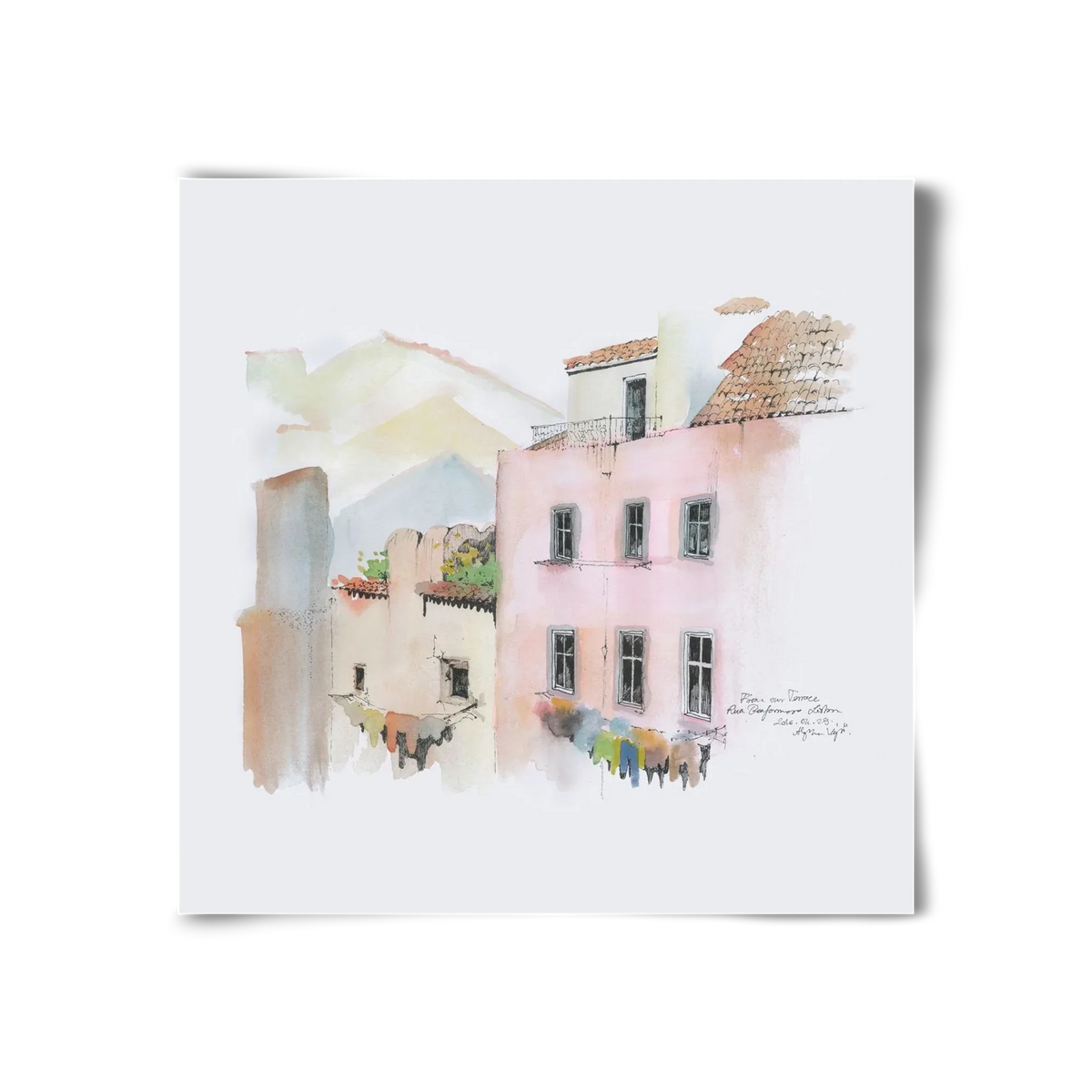 LISBON AQUARELLE NO.14 - artbridge