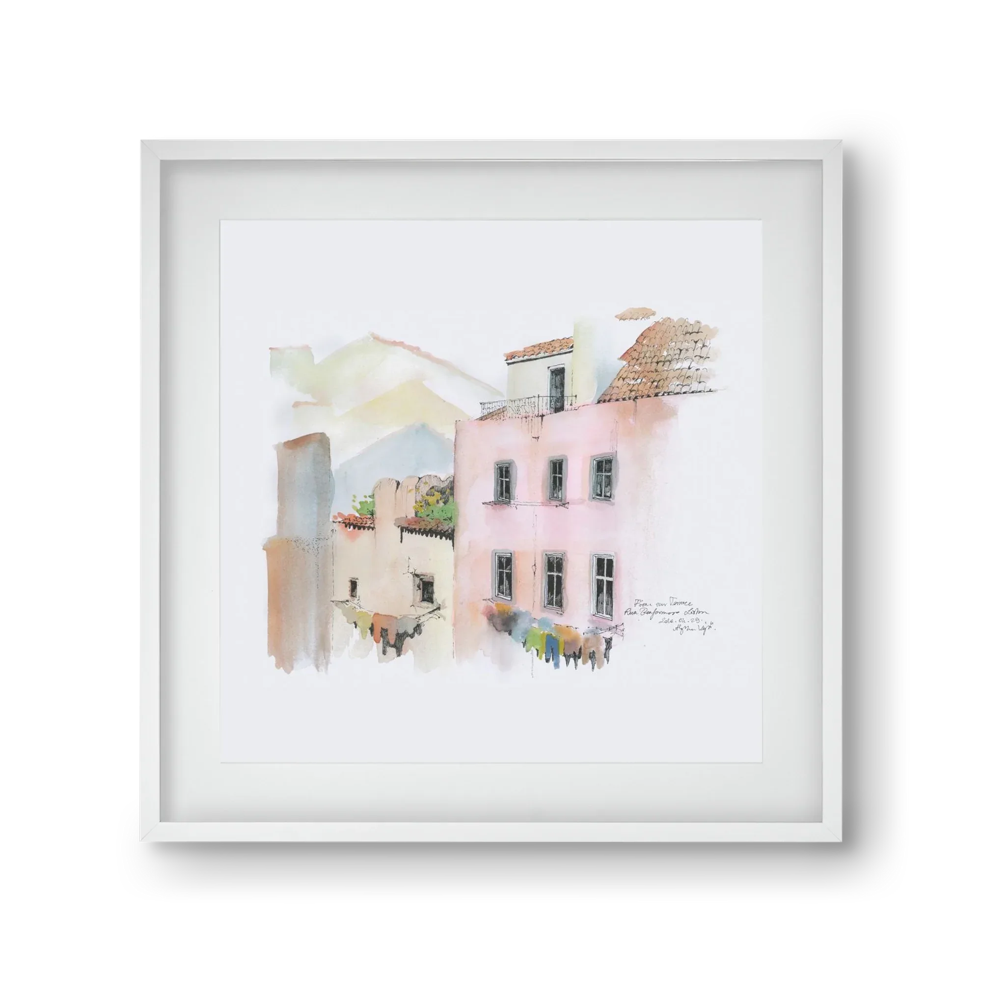 LISBON AQUARELLE NO.14 - artbridge