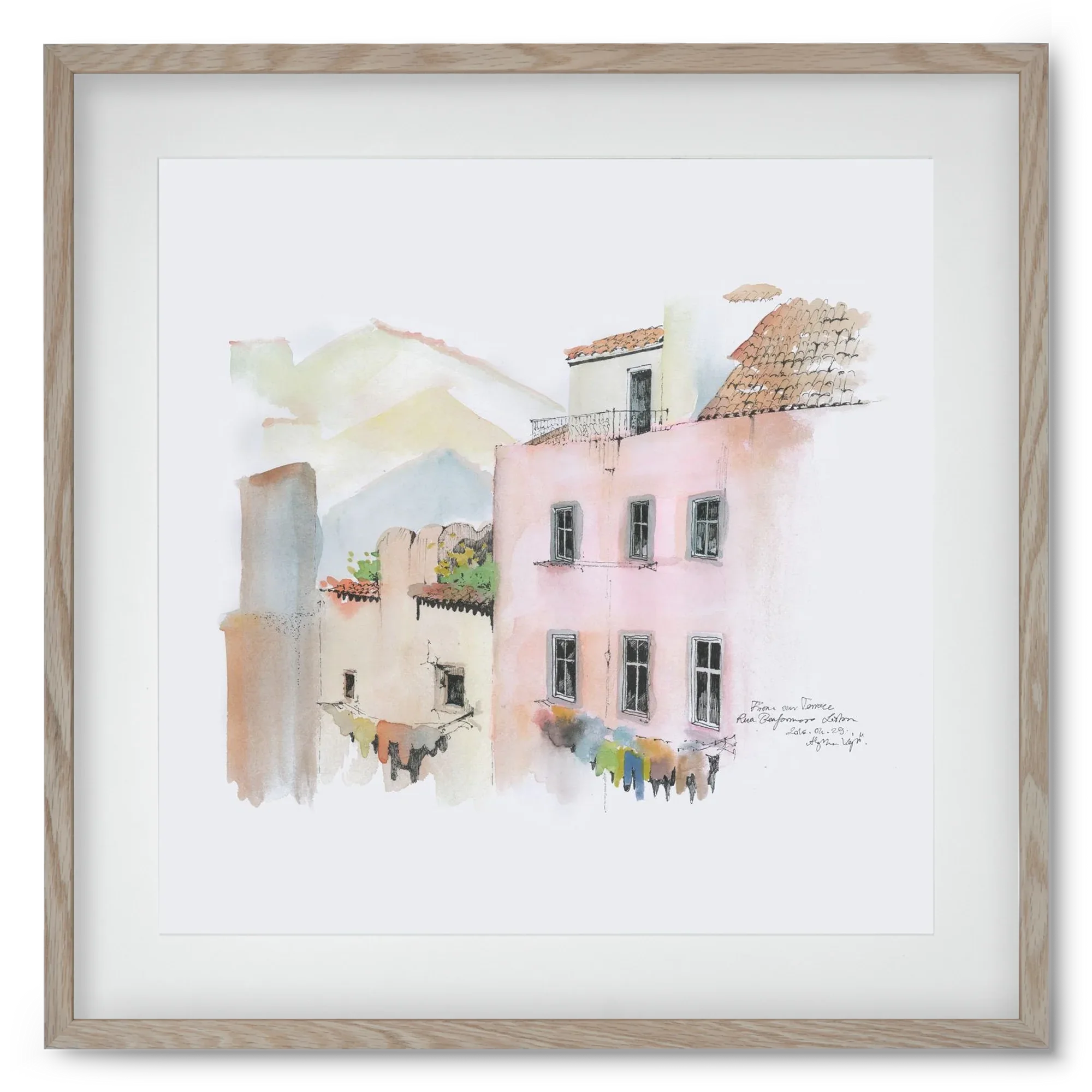 LISBON AQUARELLE NO.14 - artbridge