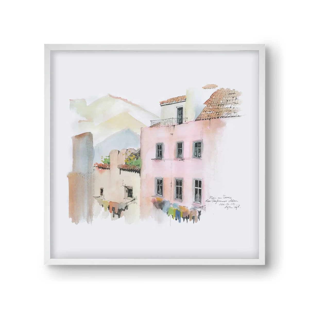 LISBON AQUARELLE NO.14 - artbridge