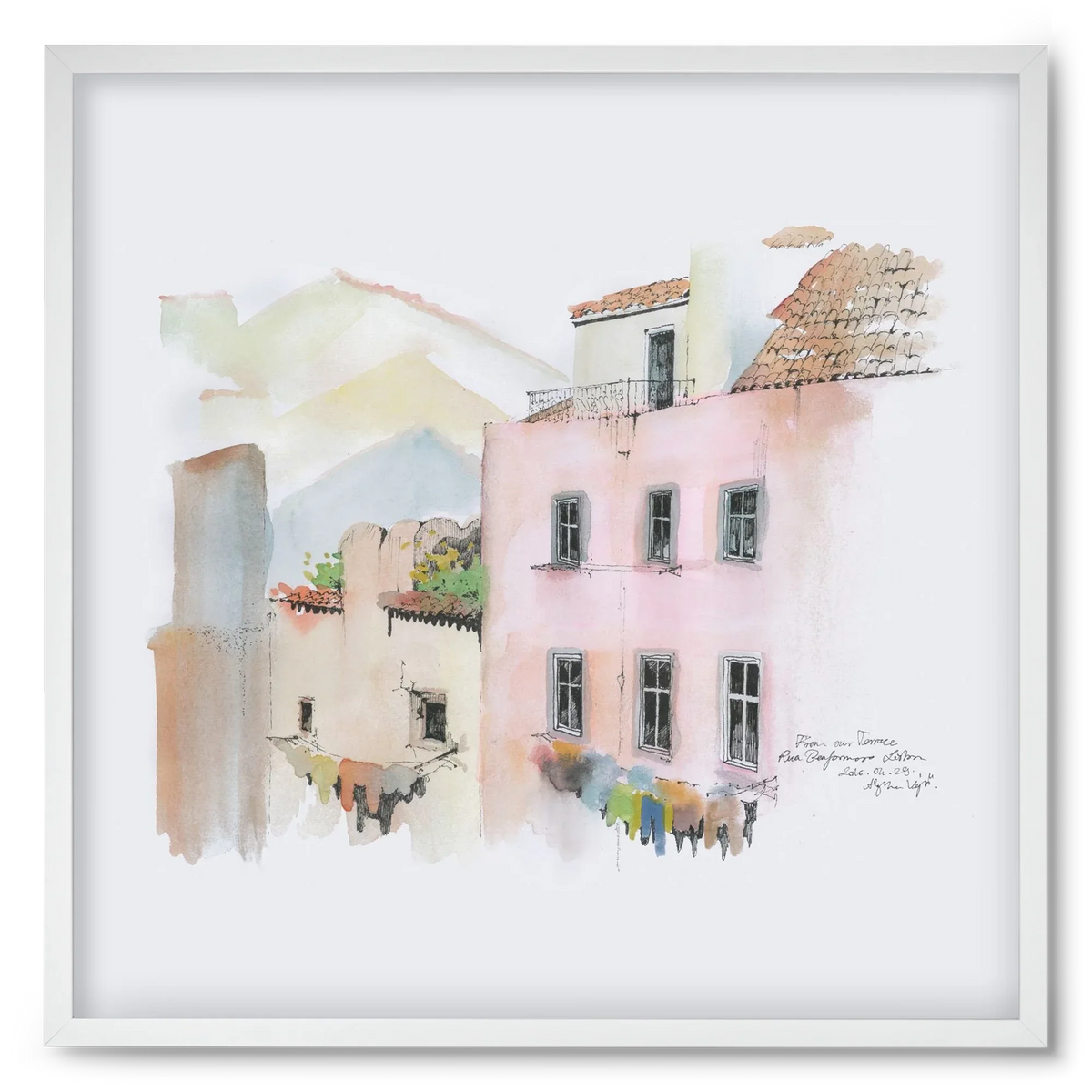 LISBON AQUARELLE NO.14 - artbridge