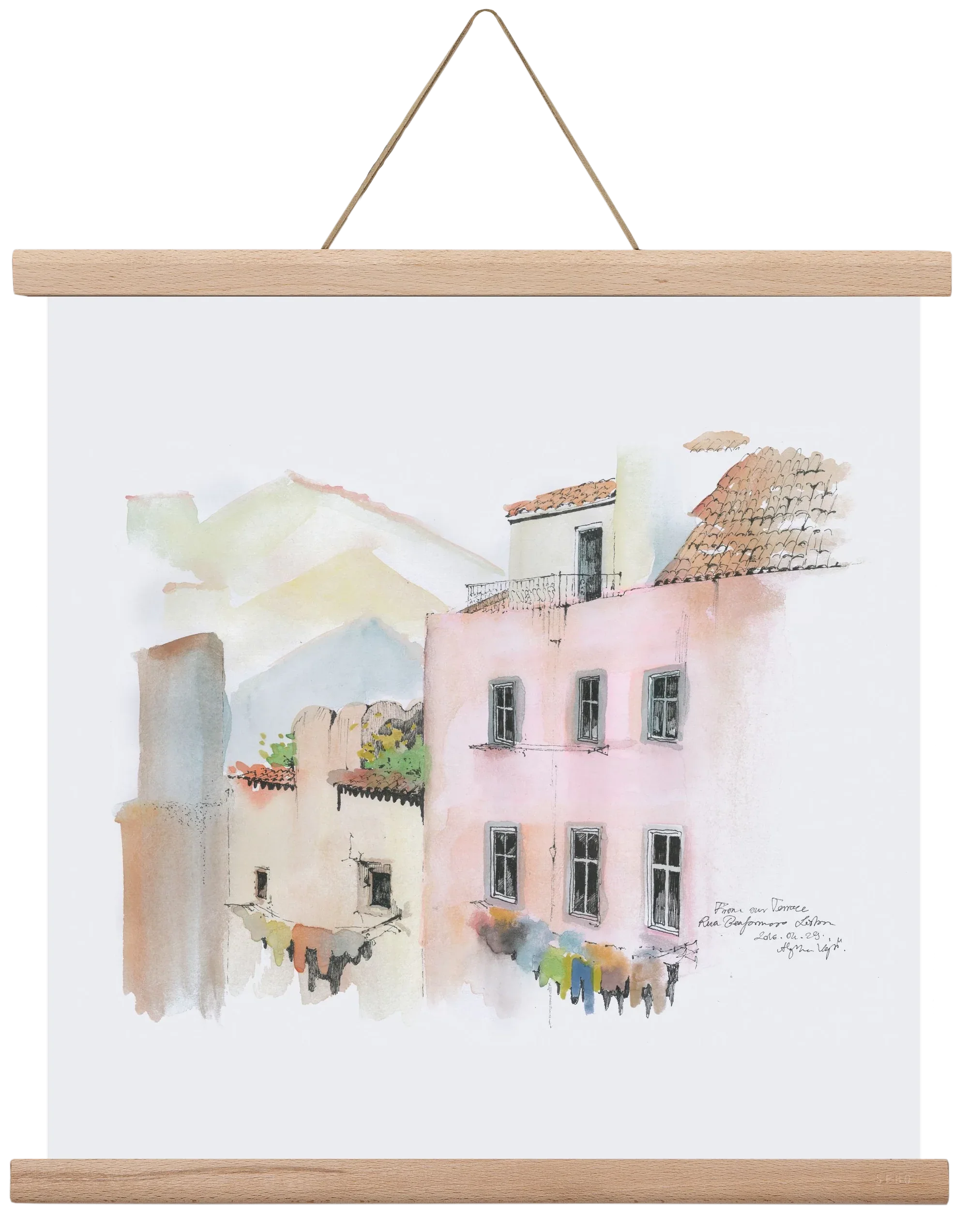 LISBON AQUARELLE NO.14 - artbridge
