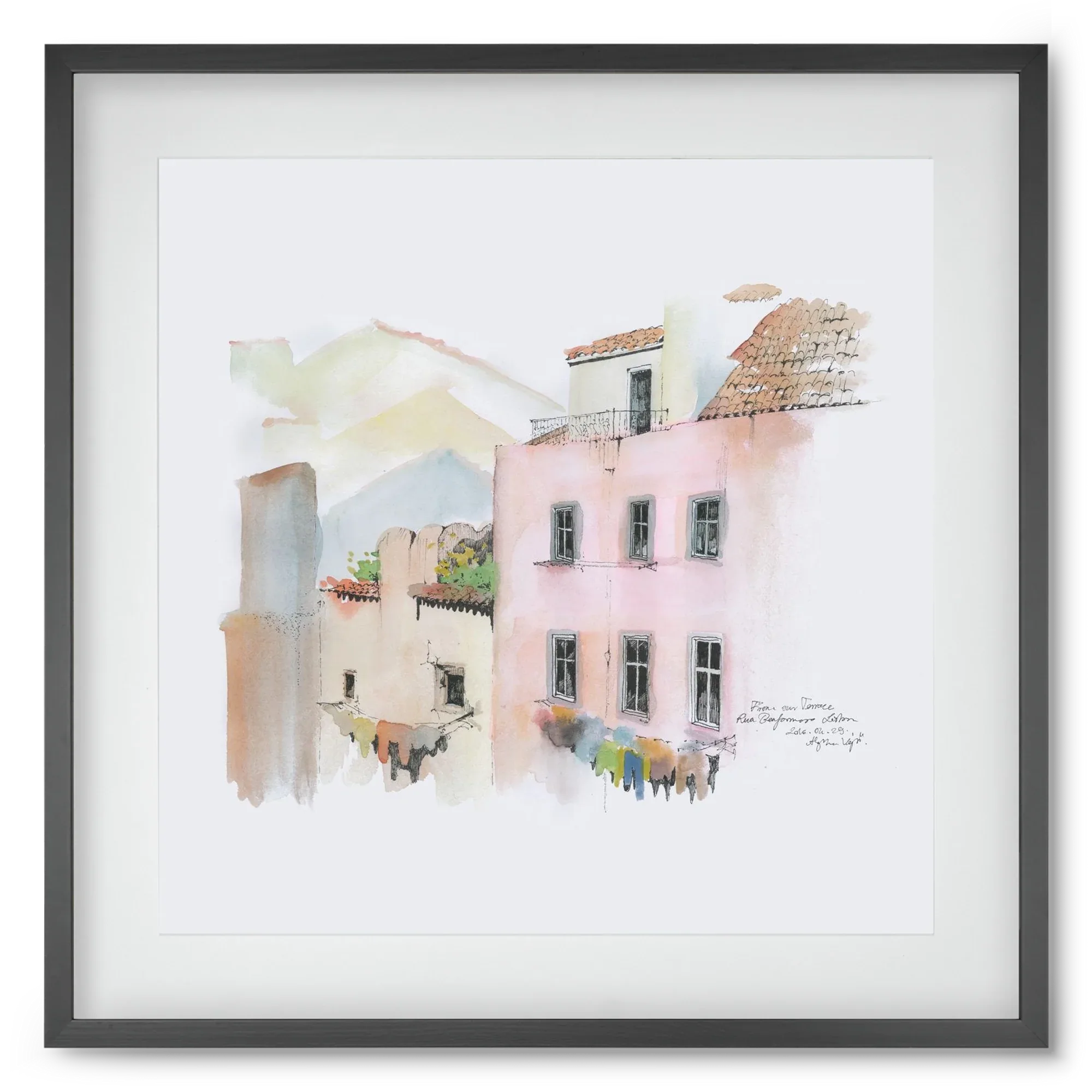 LISBON AQUARELLE NO.14 - artbridge