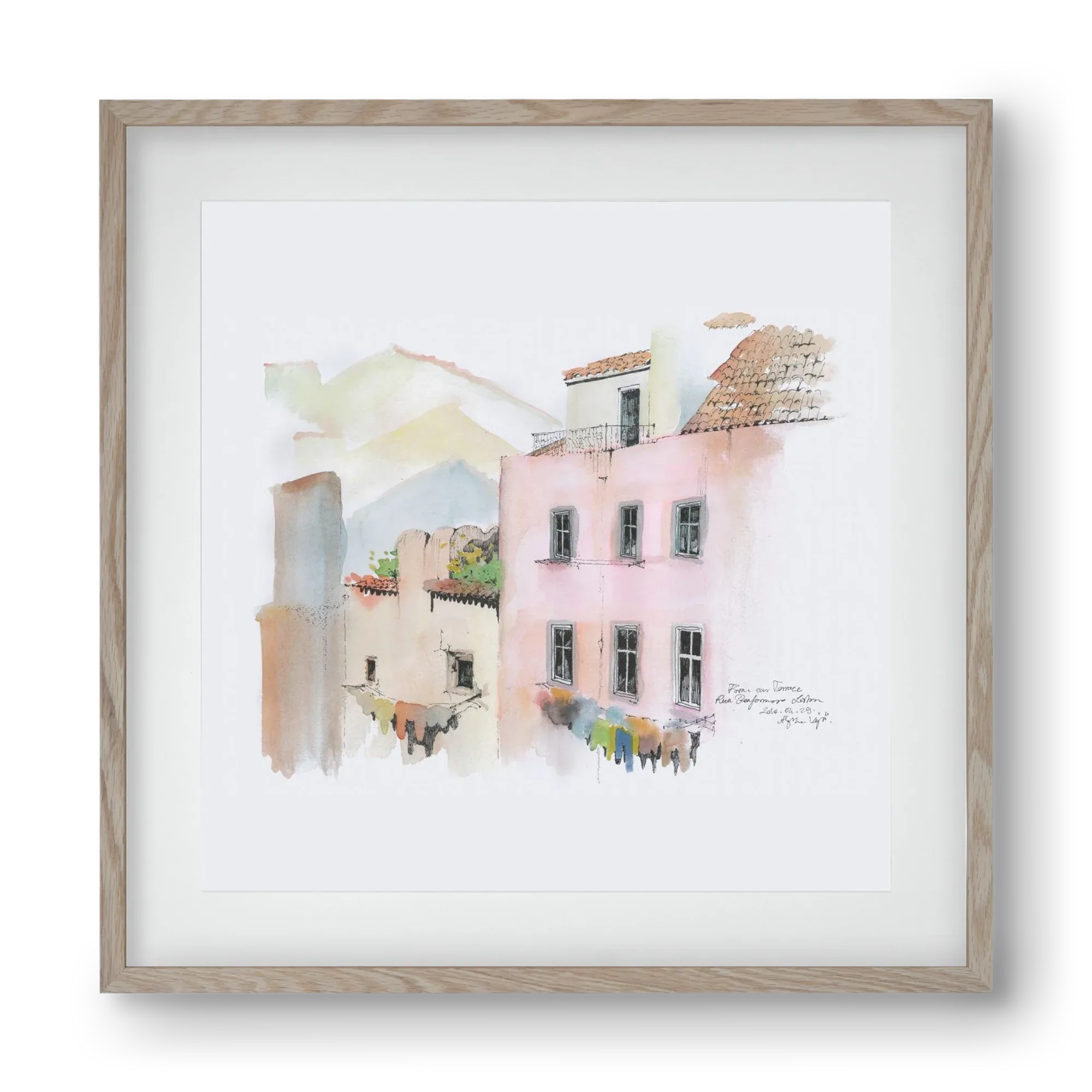 LISBON AQUARELLE NO.14 - artbridge