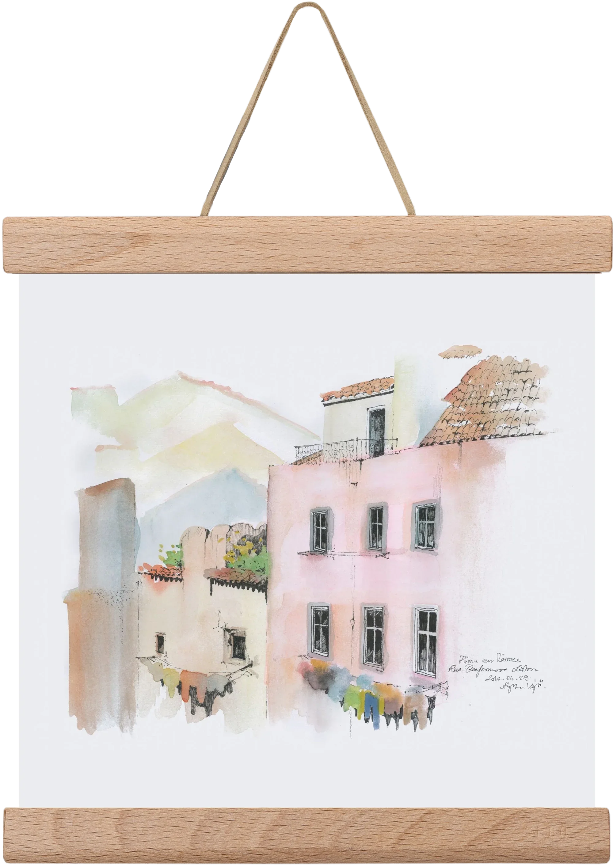 LISBON AQUARELLE NO.14 - artbridge