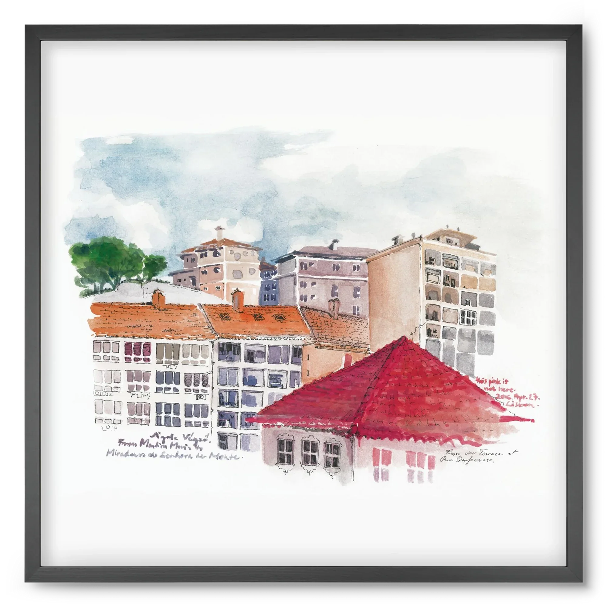 LISBON AQUARELLE NO.15 - artbridge