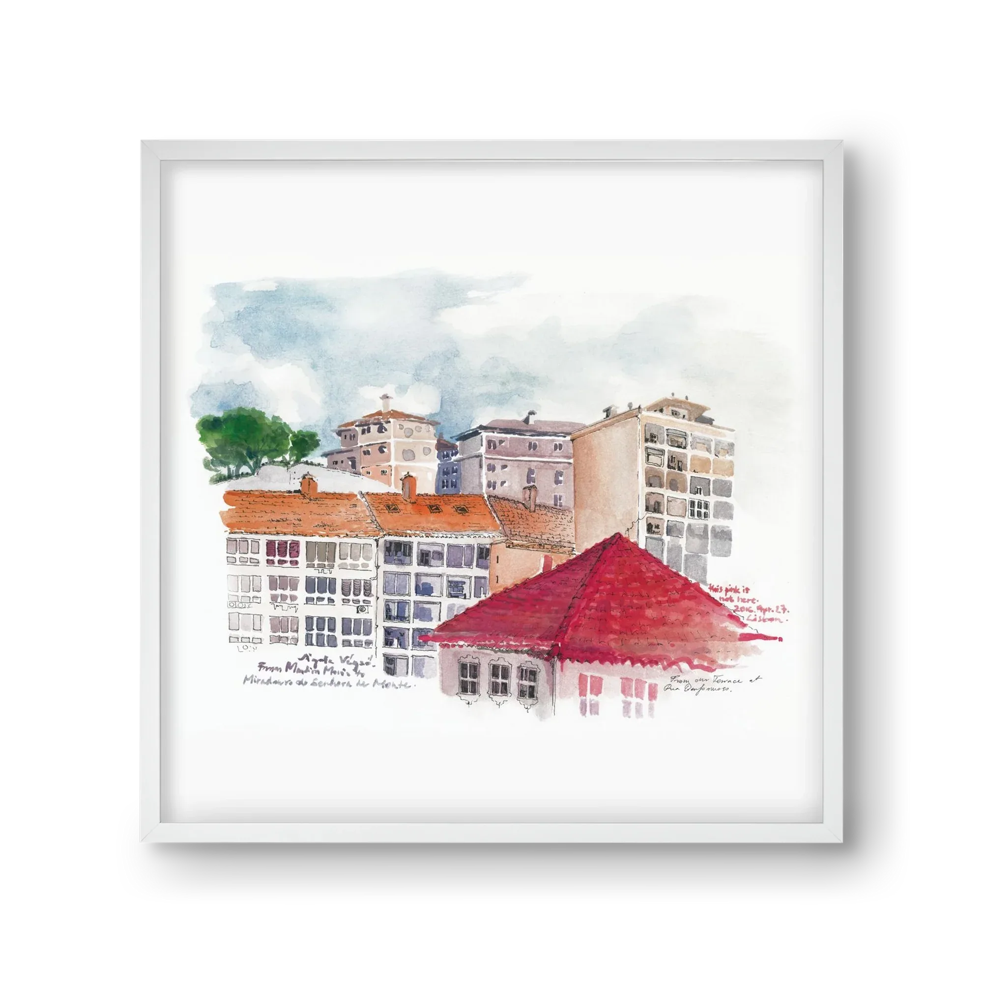 LISBON AQUARELLE NO.15 - artbridge