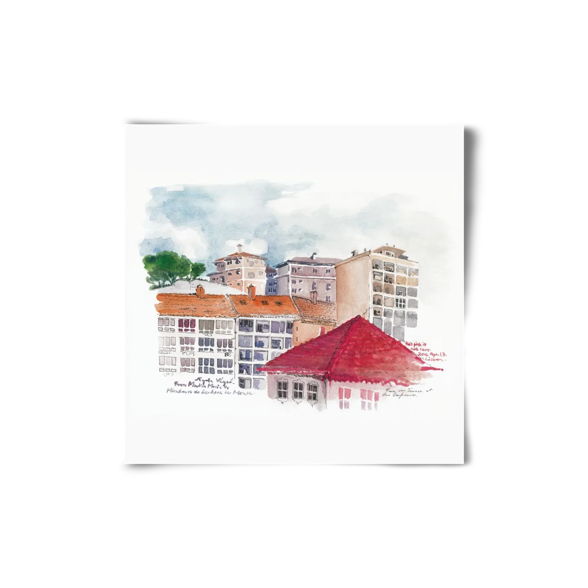 LISBON AQUARELLE NO.15 - artbridge
