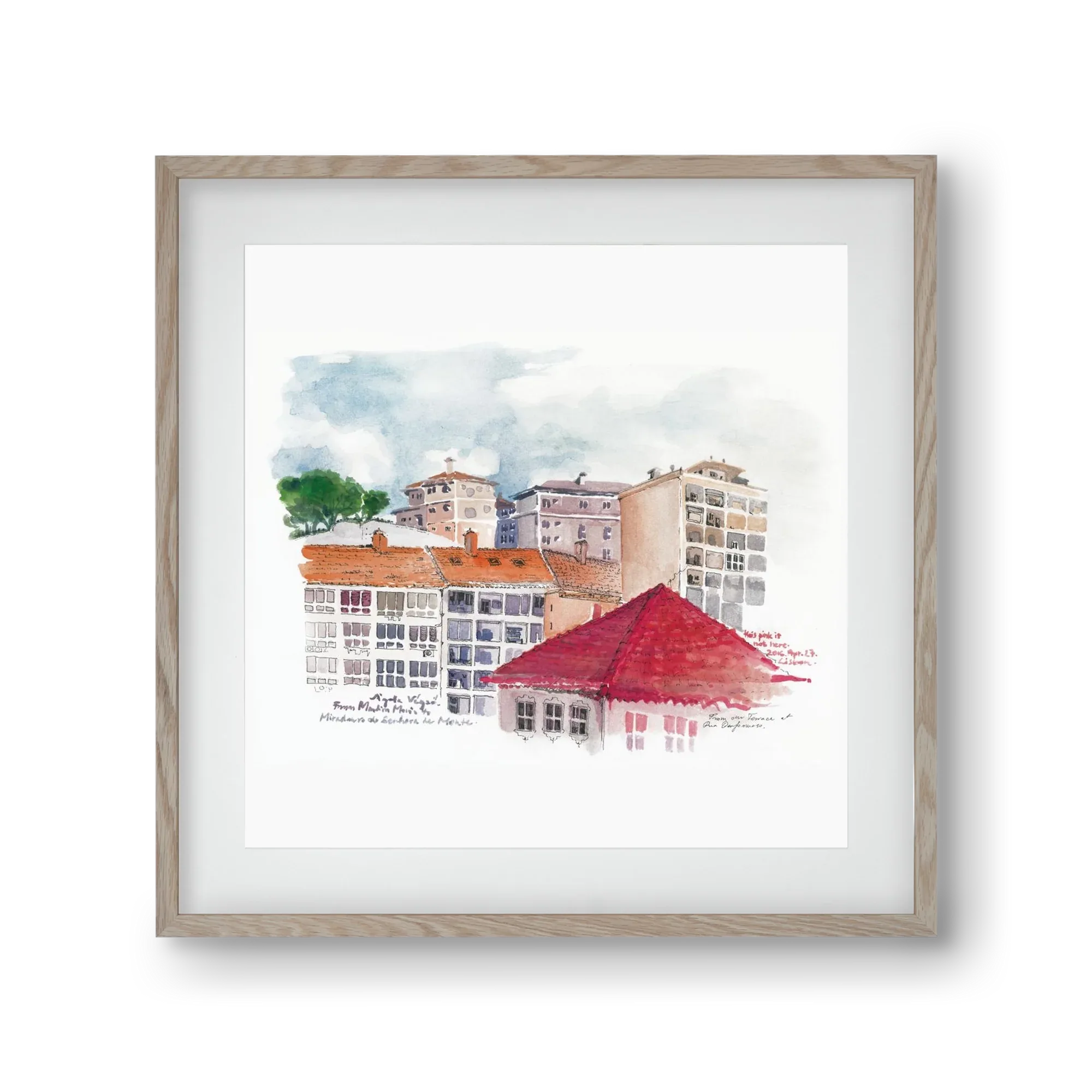 LISBON AQUARELLE NO.15 - artbridge