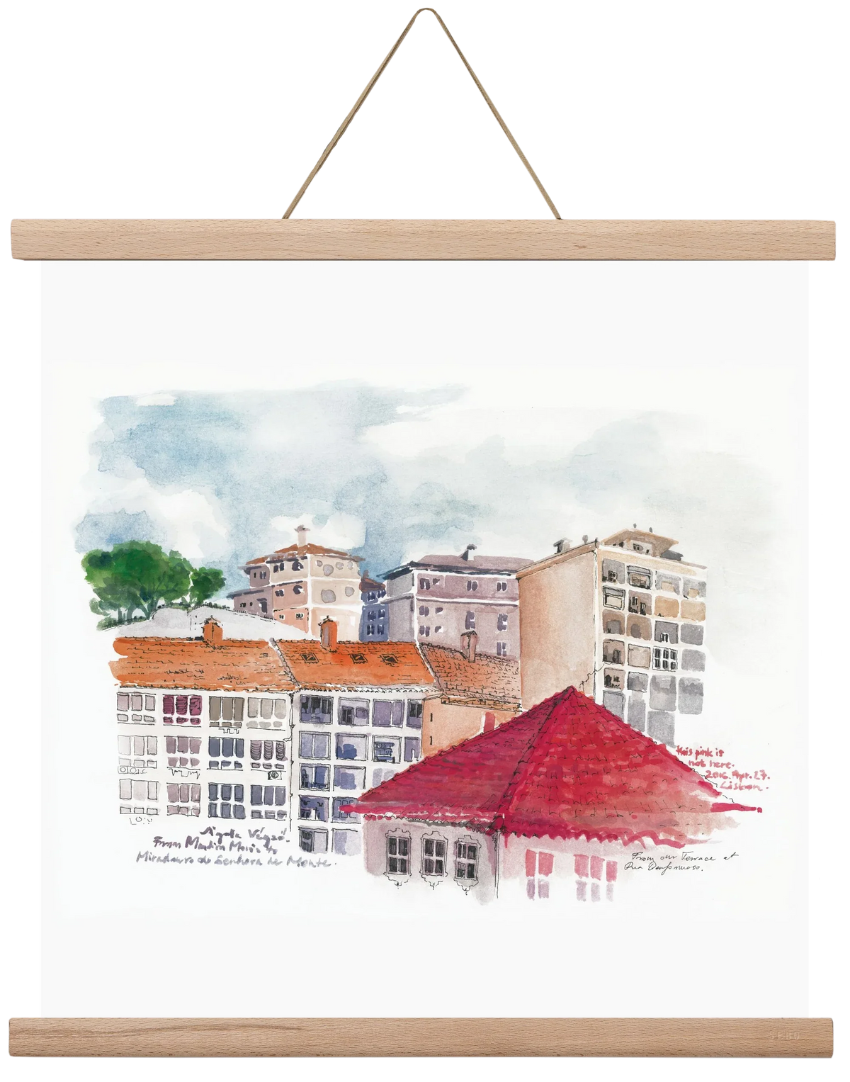 LISBON AQUARELLE NO.15 - artbridge
