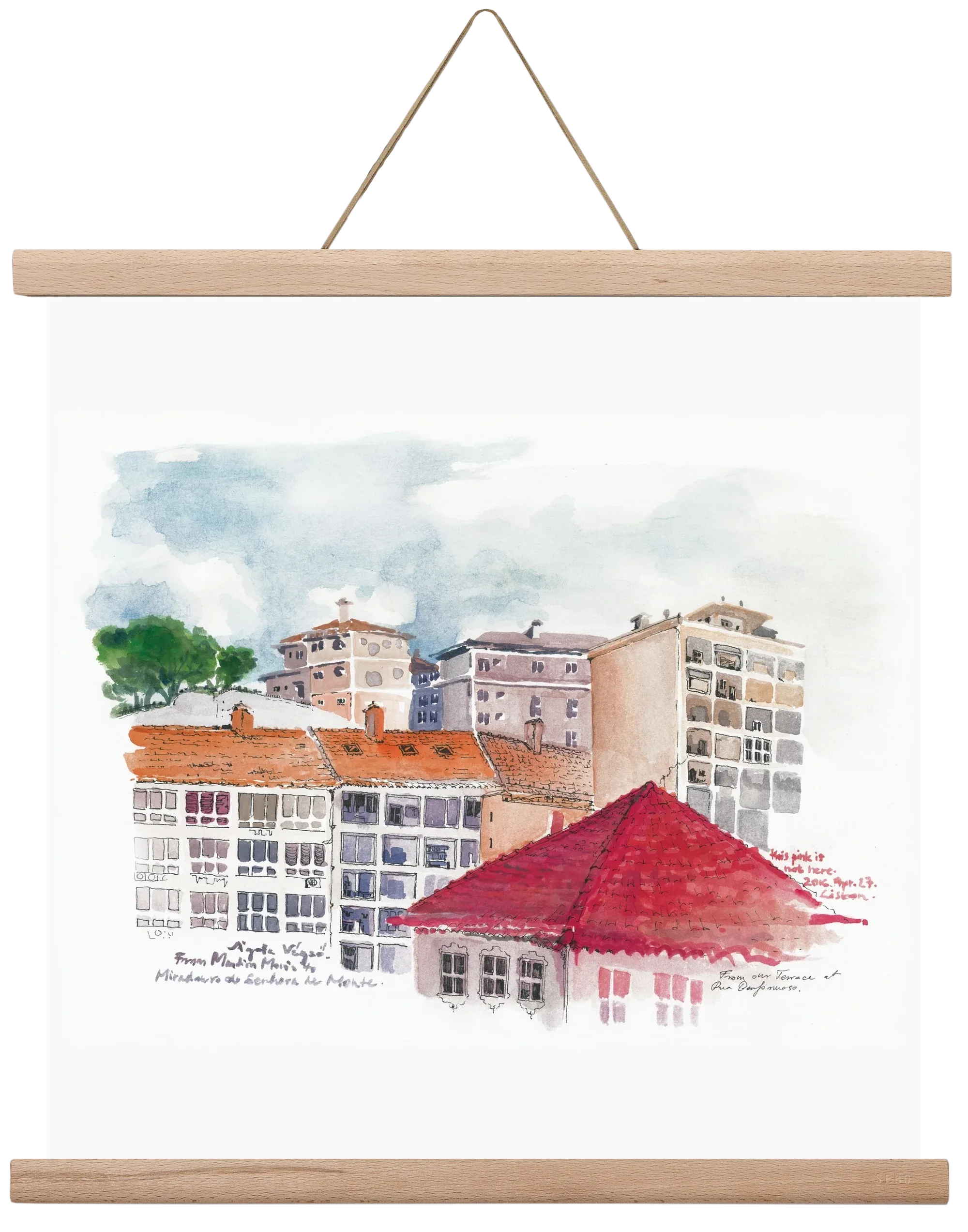 LISBON AQUARELLE NO.15 - artbridge