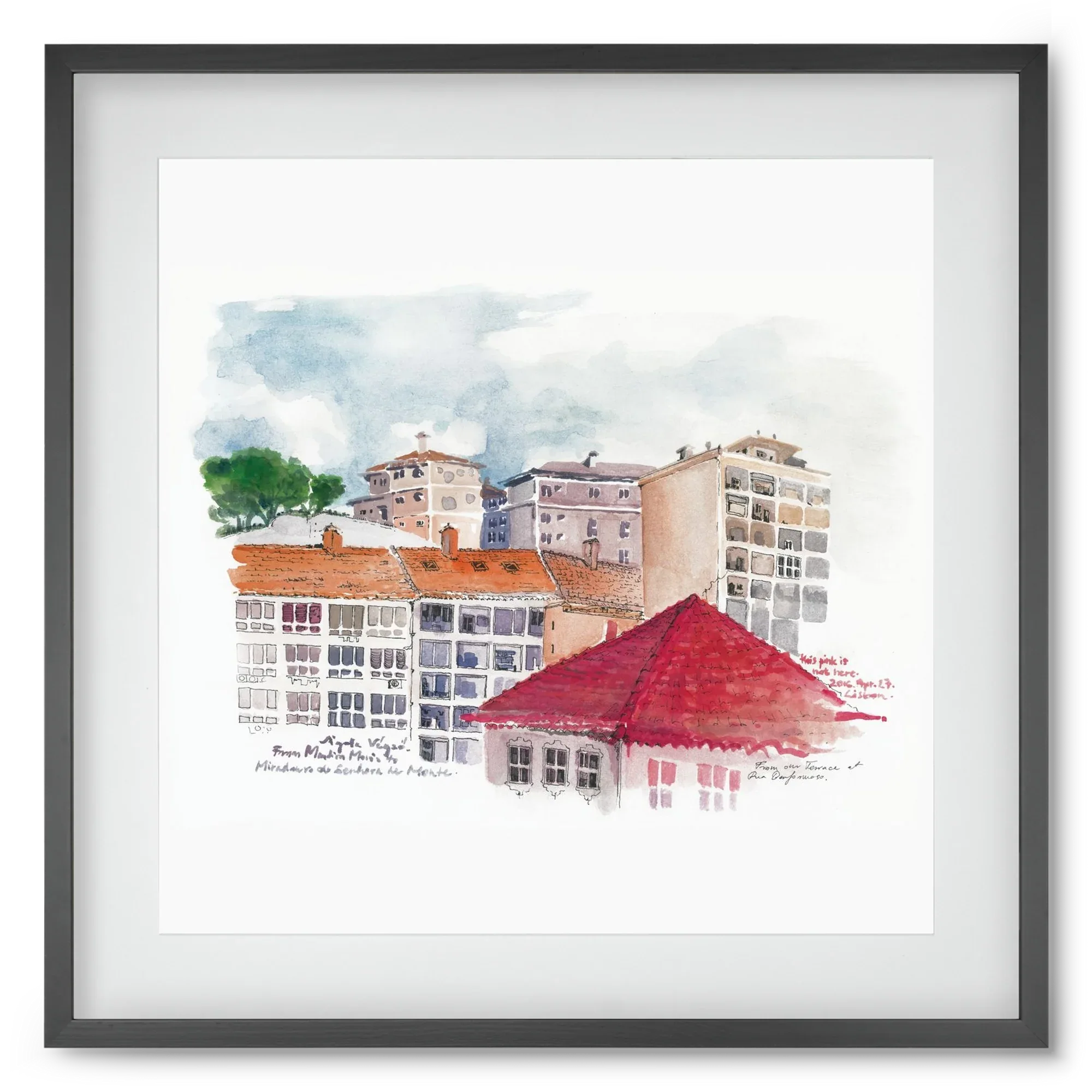 LISBON AQUARELLE NO.15 - artbridge