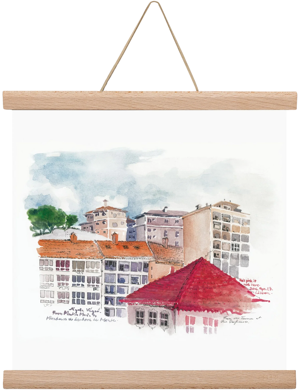 LISBON AQUARELLE NO.15 - artbridge
