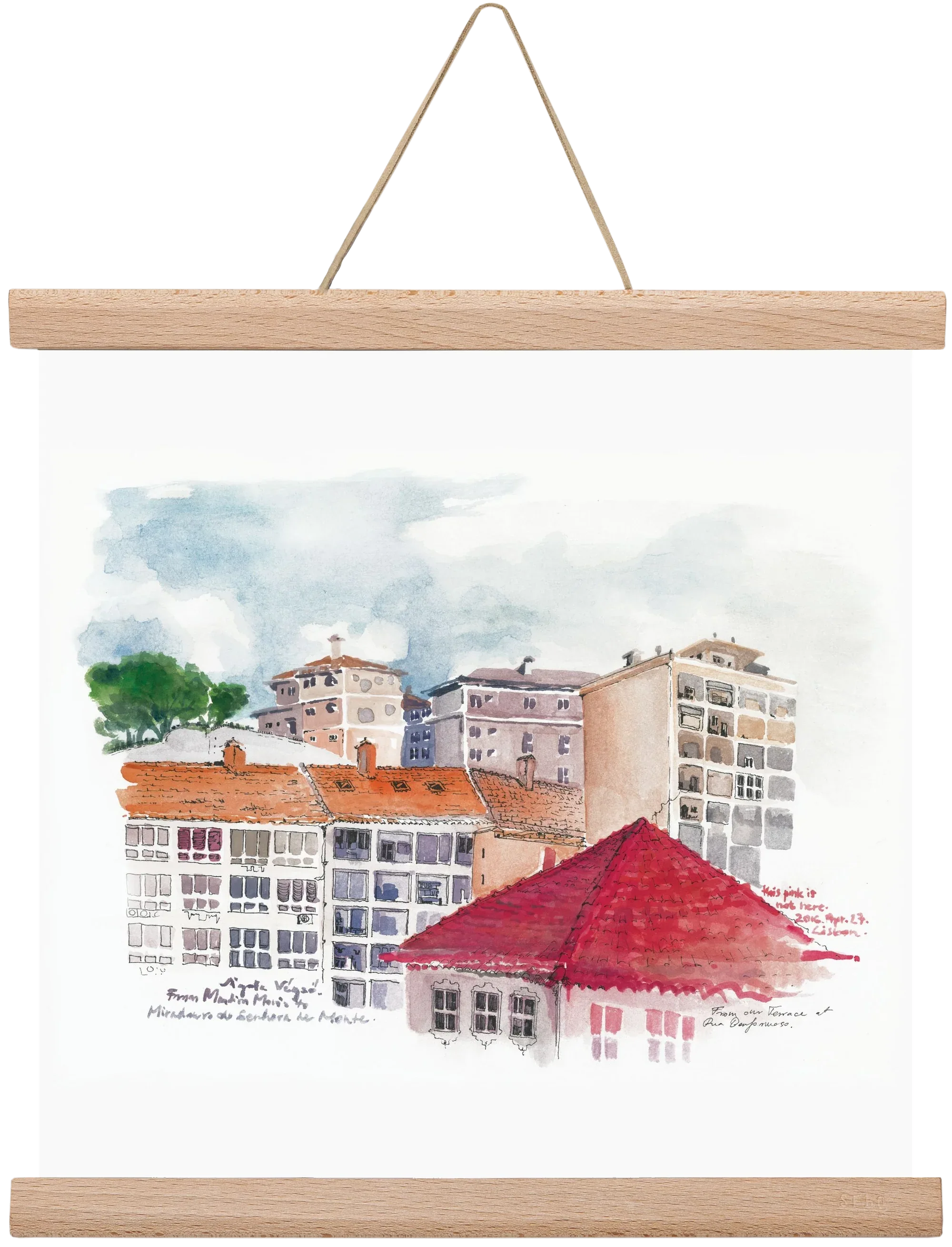 LISBON AQUARELLE NO.15 - artbridge