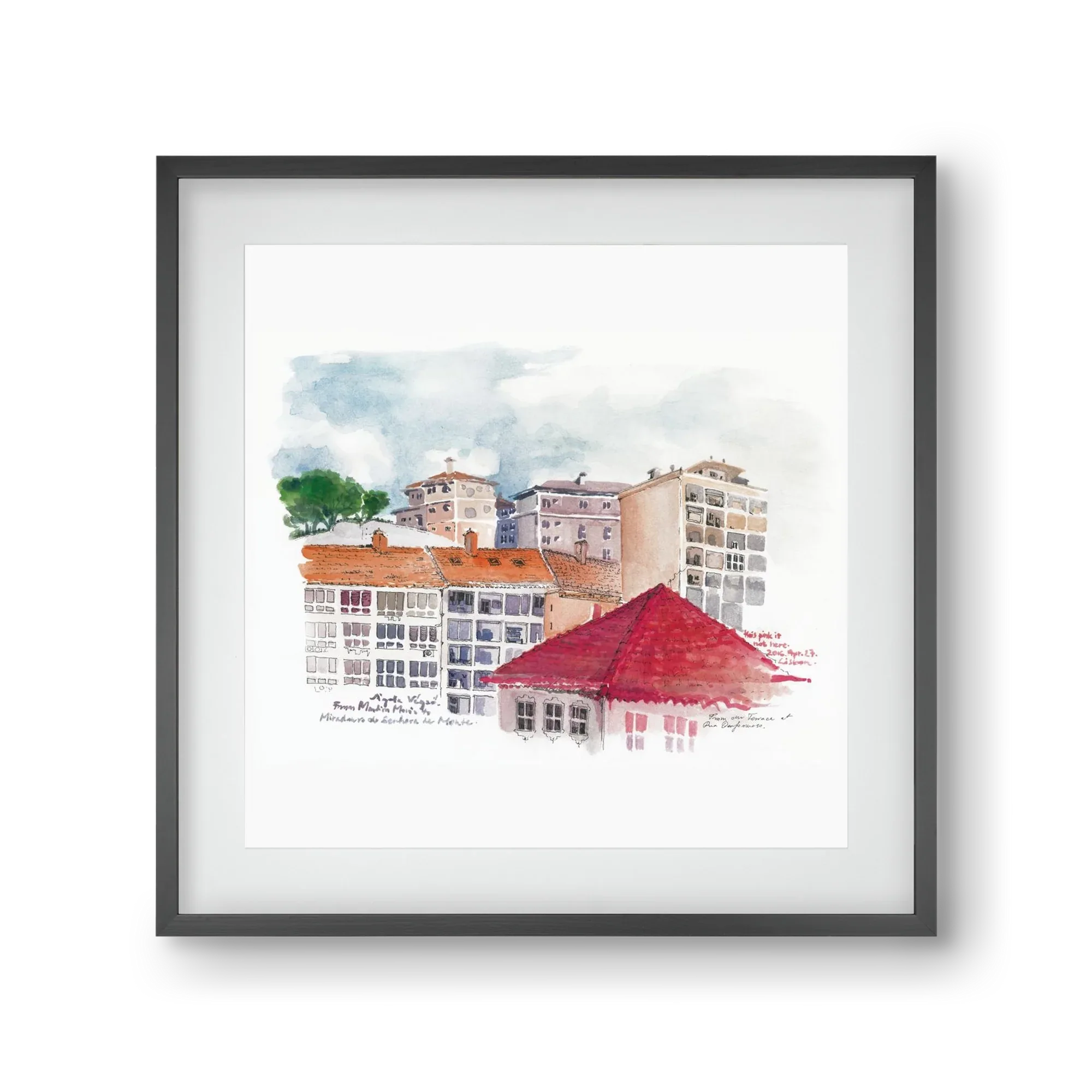 LISBON AQUARELLE NO.15 - artbridge