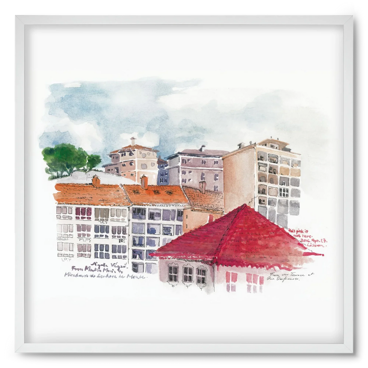 LISBON AQUARELLE NO.15 - artbridge
