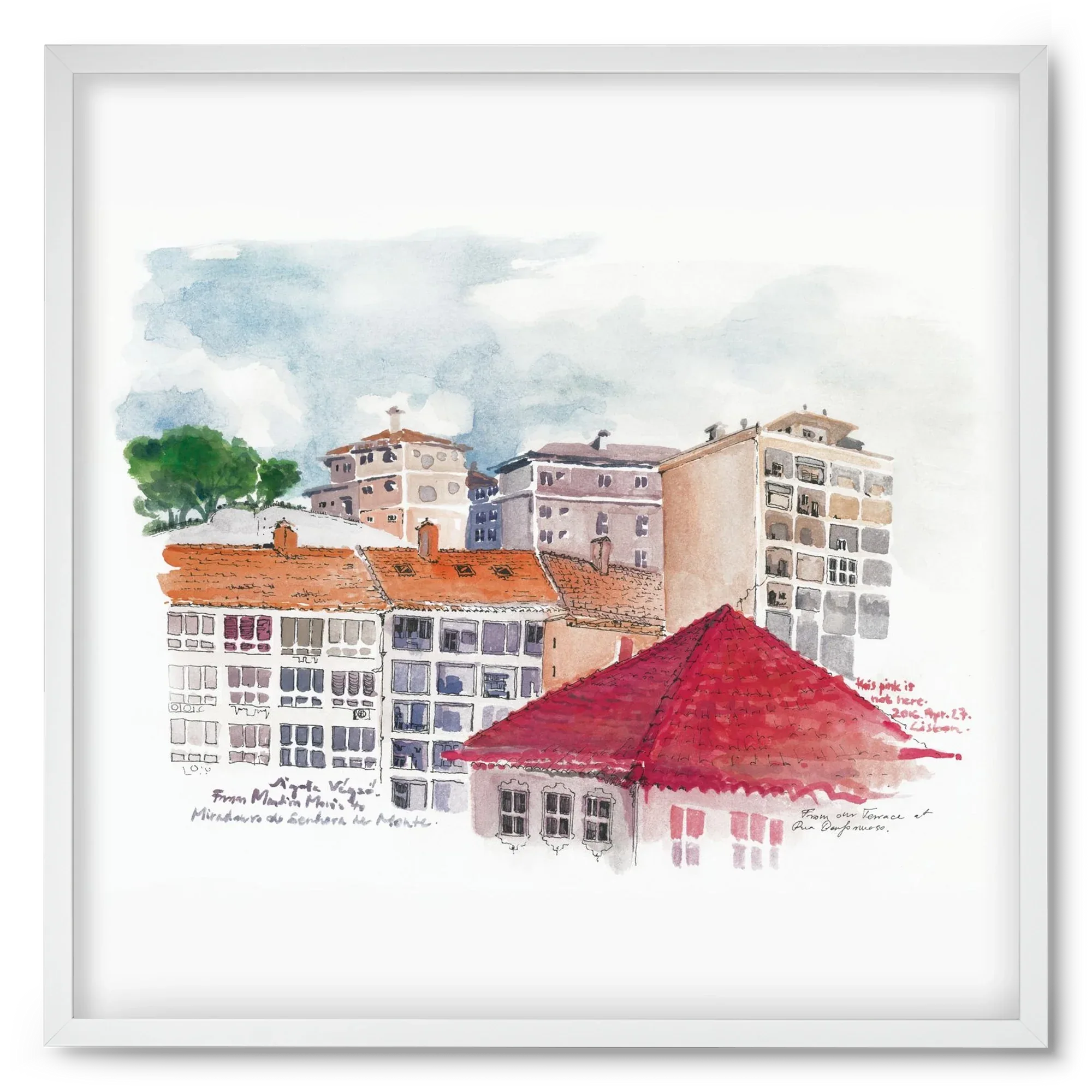 LISBON AQUARELLE NO.15 - artbridge