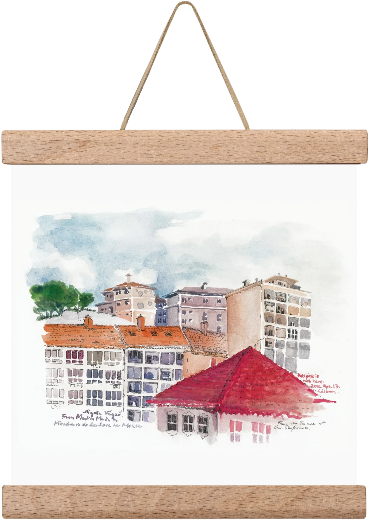 LISBON AQUARELLE NO.15 - artbridge