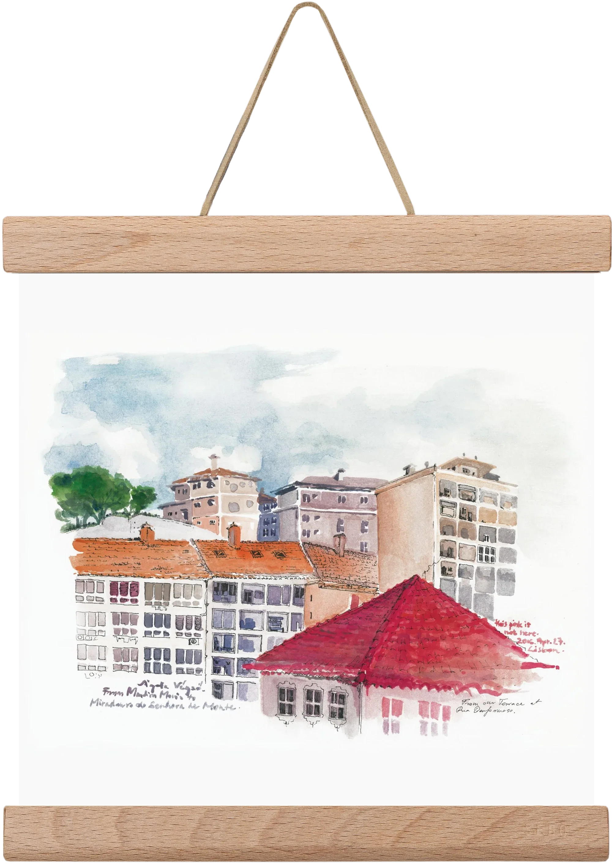 LISBON AQUARELLE NO.15 - artbridge
