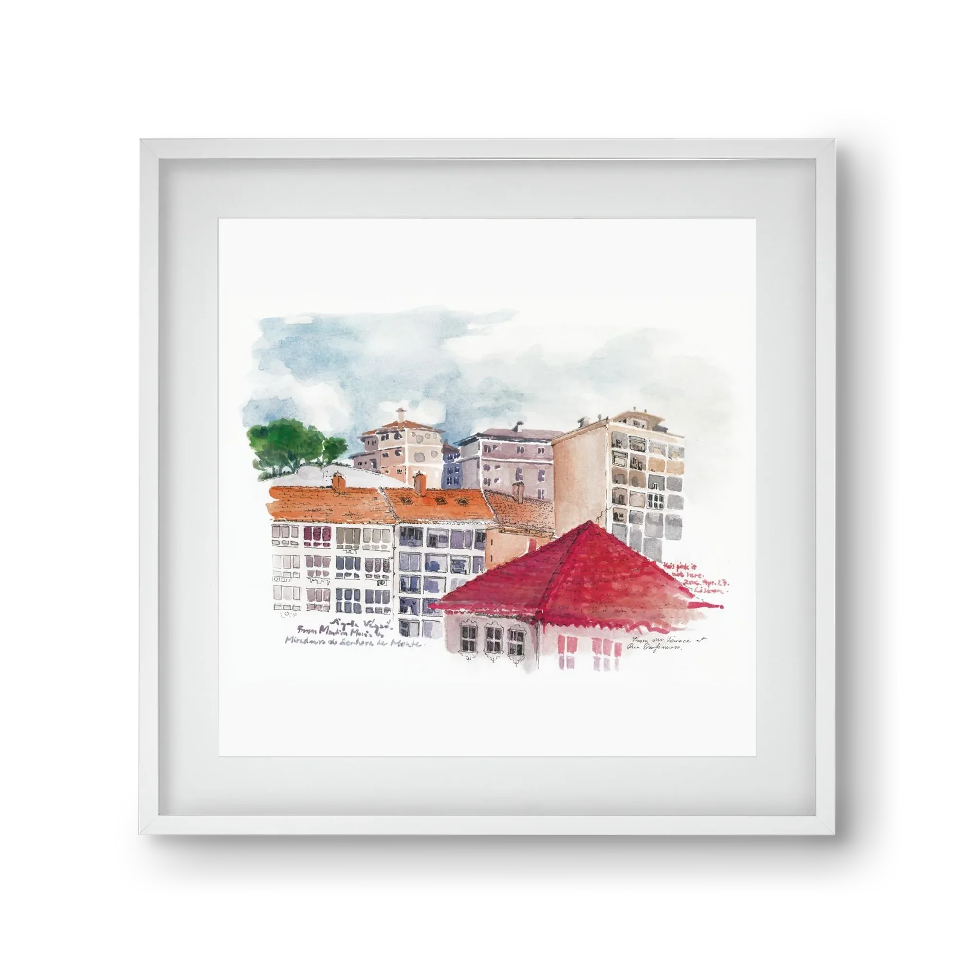 LISBON AQUARELLE NO.15 - artbridge
