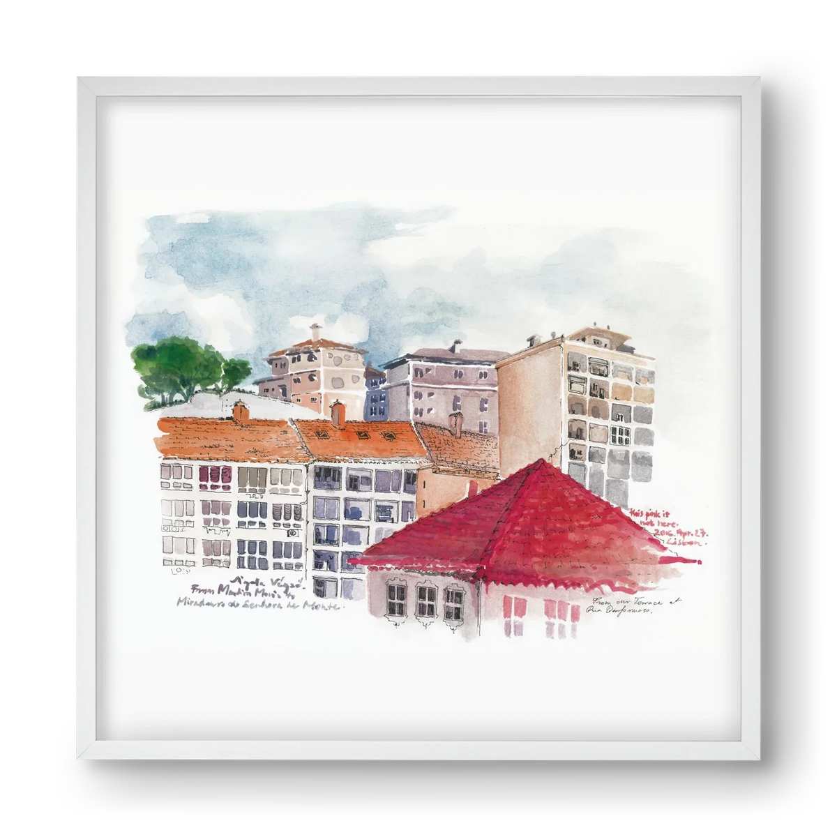 LISBON AQUARELLE NO.15 - artbridge