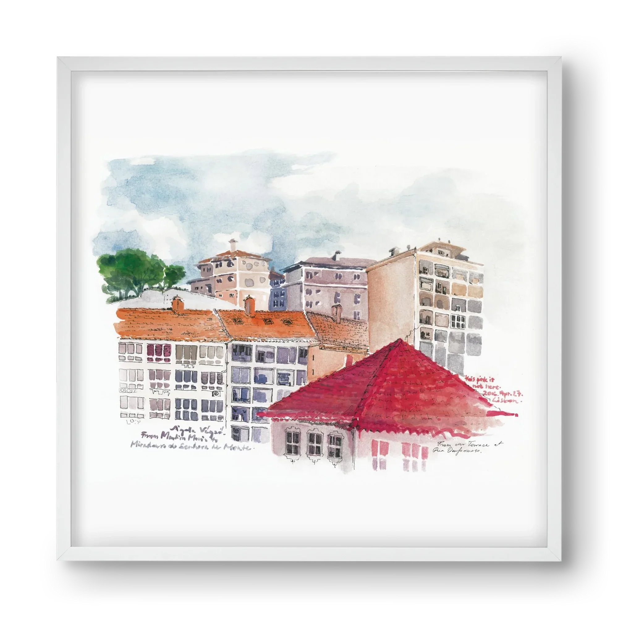 LISBON AQUARELLE NO.15 - artbridge