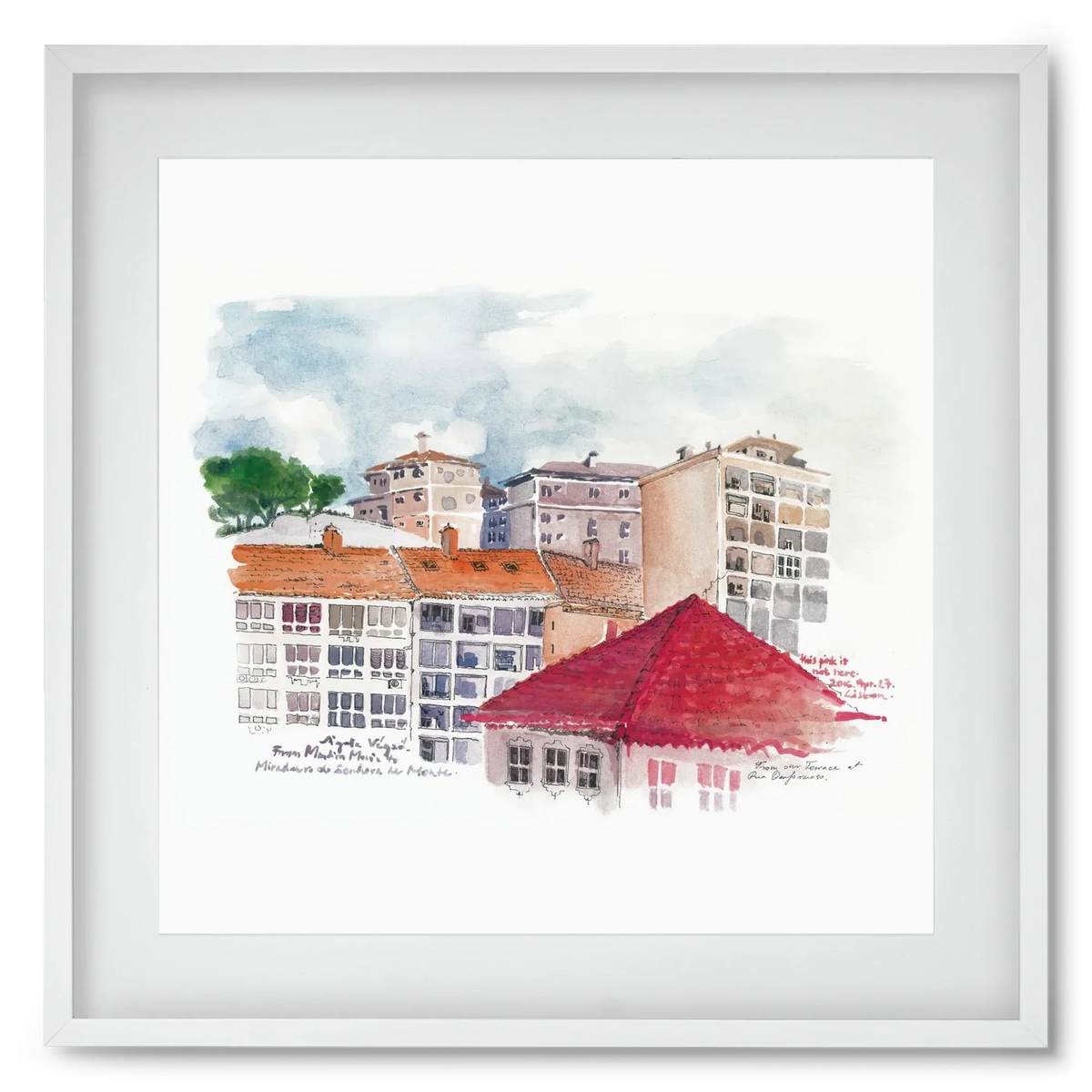 LISBON AQUARELLE NO.15 - artbridge