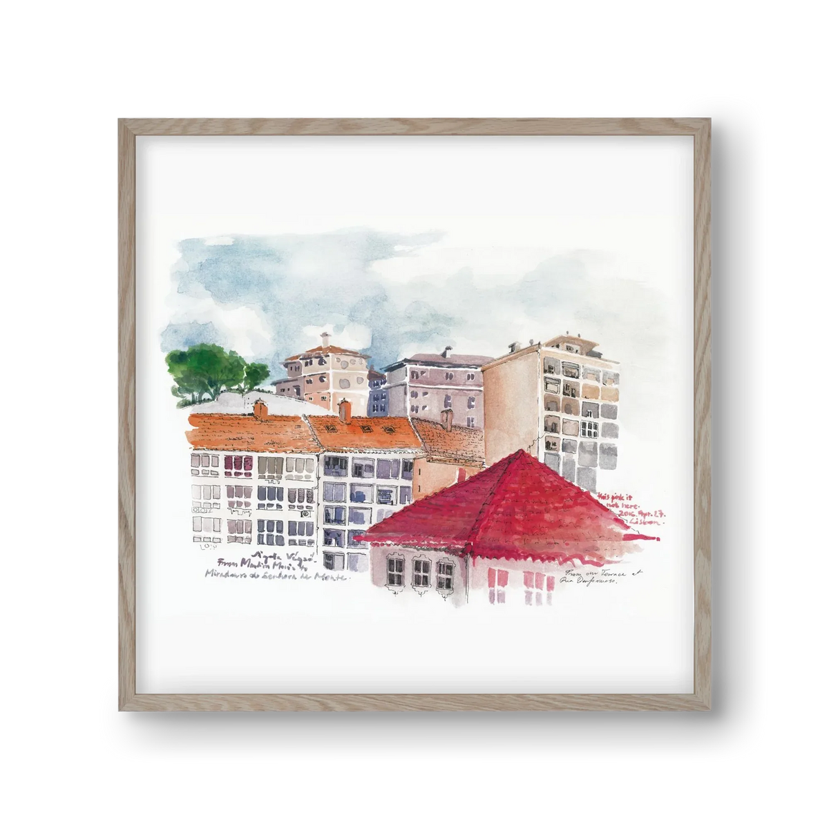 LISBON AQUARELLE NO.15 - artbridge