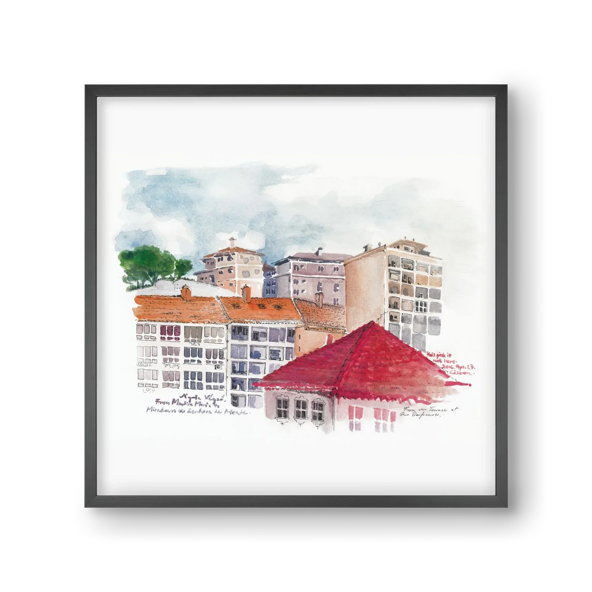 LISBON AQUARELLE NO.15 - artbridge