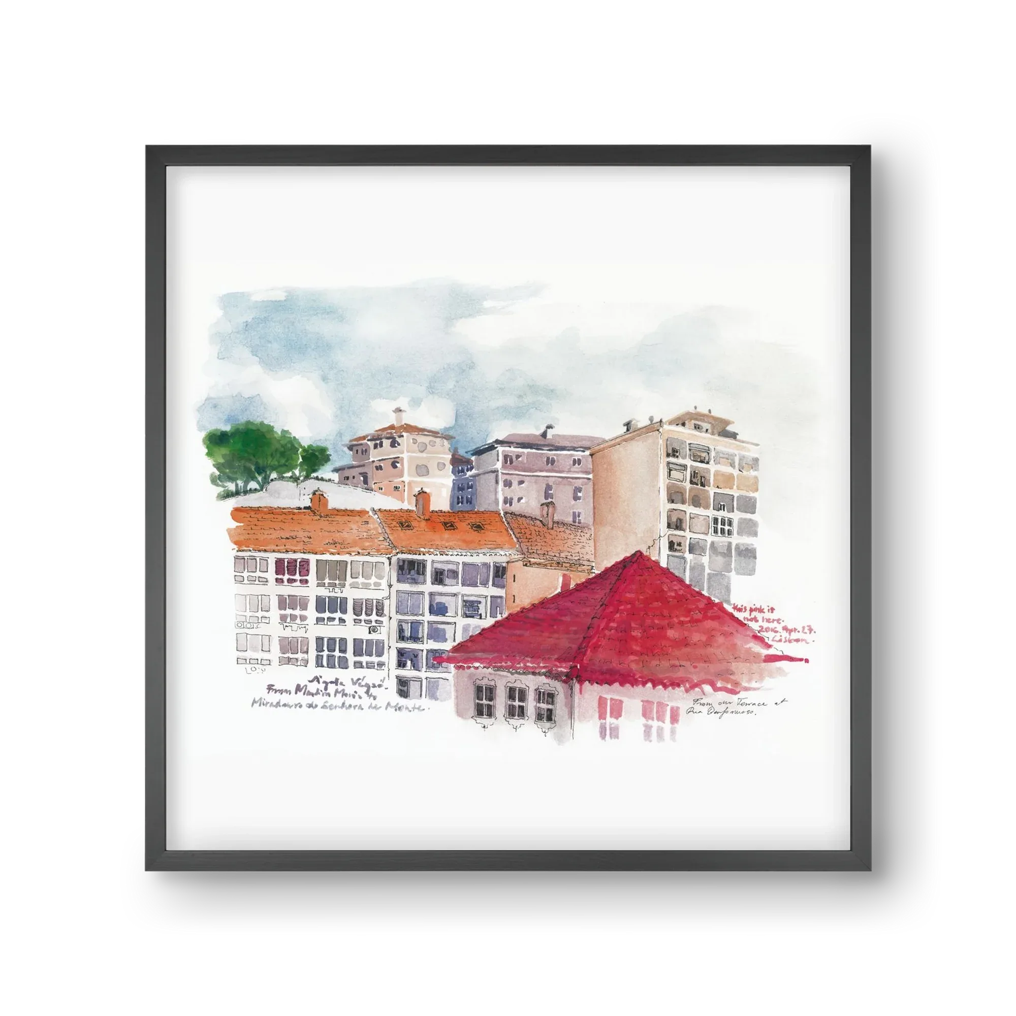 LISBON AQUARELLE NO.15 - artbridge