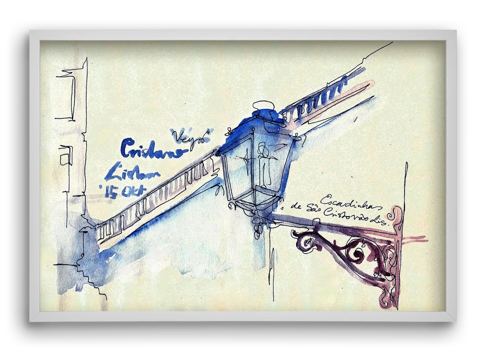 LISBON AQUARELLE NO.17 - artbridge