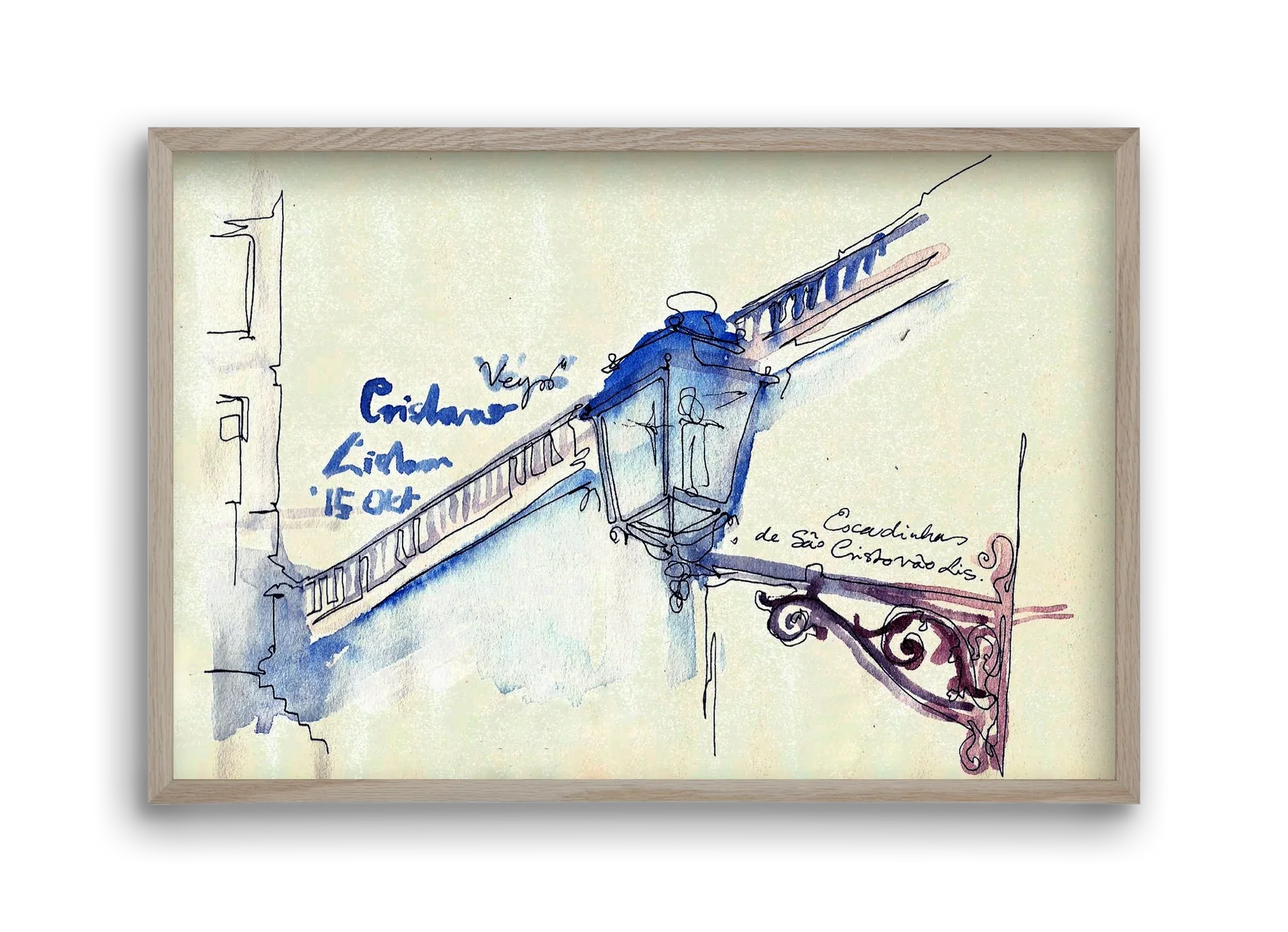 LISBON AQUARELLE NO.17 - artbridge