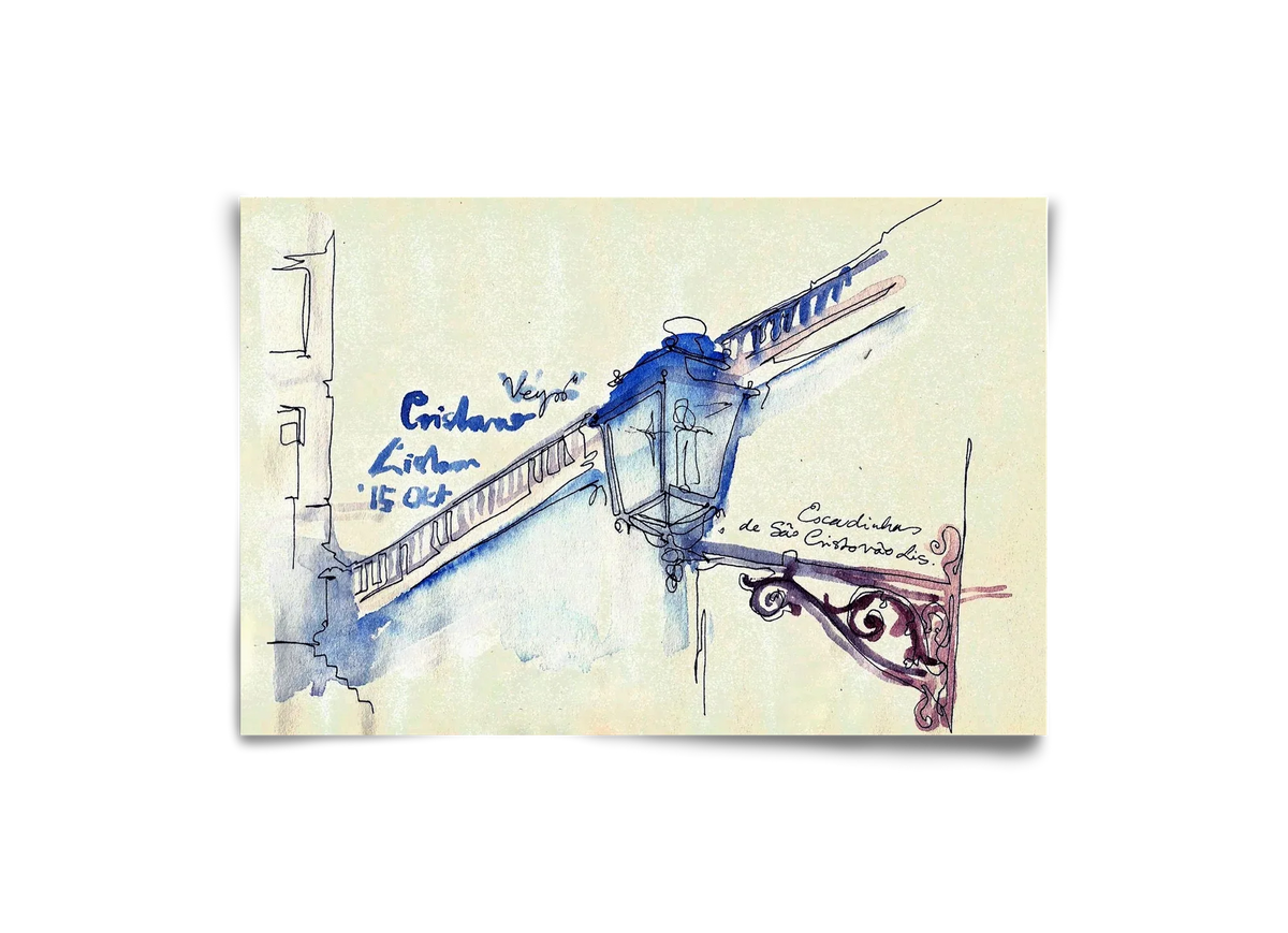 LISBON AQUARELLE NO.17 - artbridge