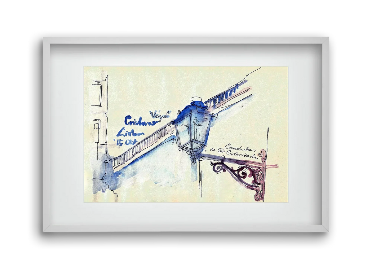 LISBON AQUARELLE NO.17 - artbridge
