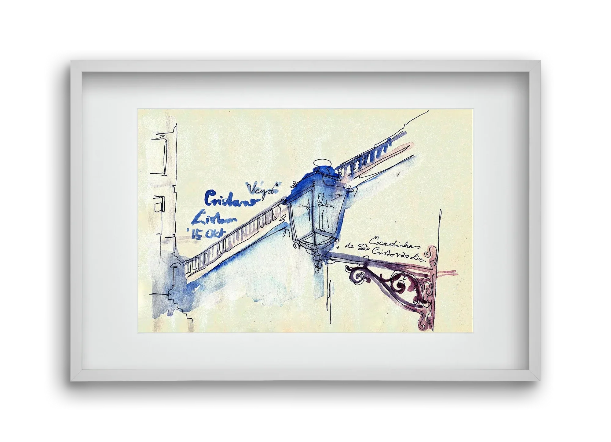 LISBON AQUARELLE NO.17 - artbridge