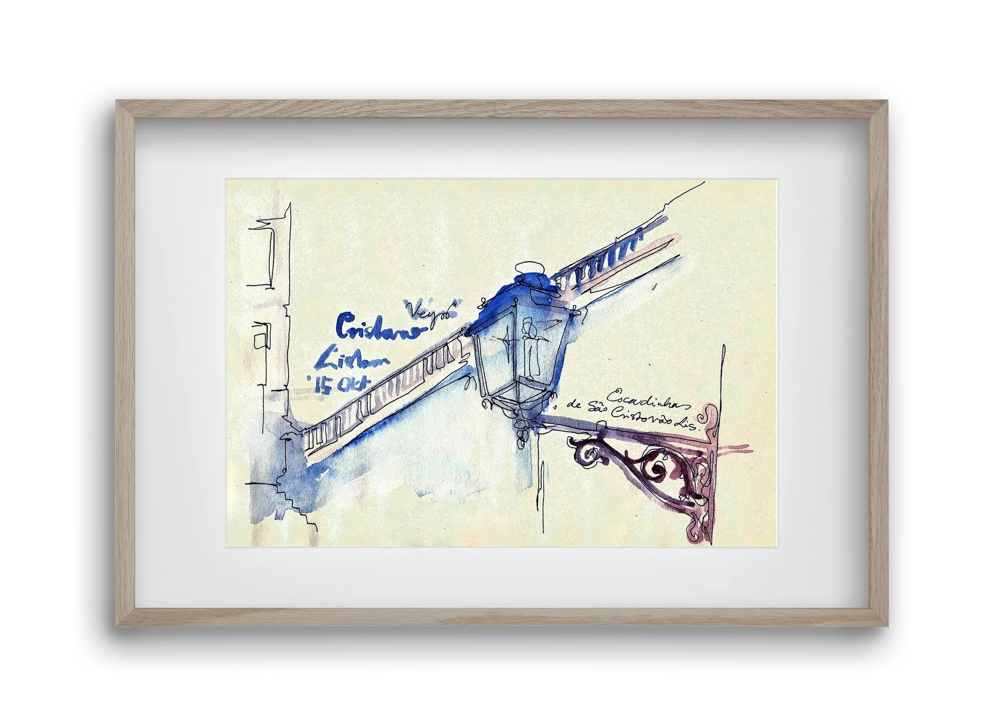 LISBON AQUARELLE NO.17 - artbridge
