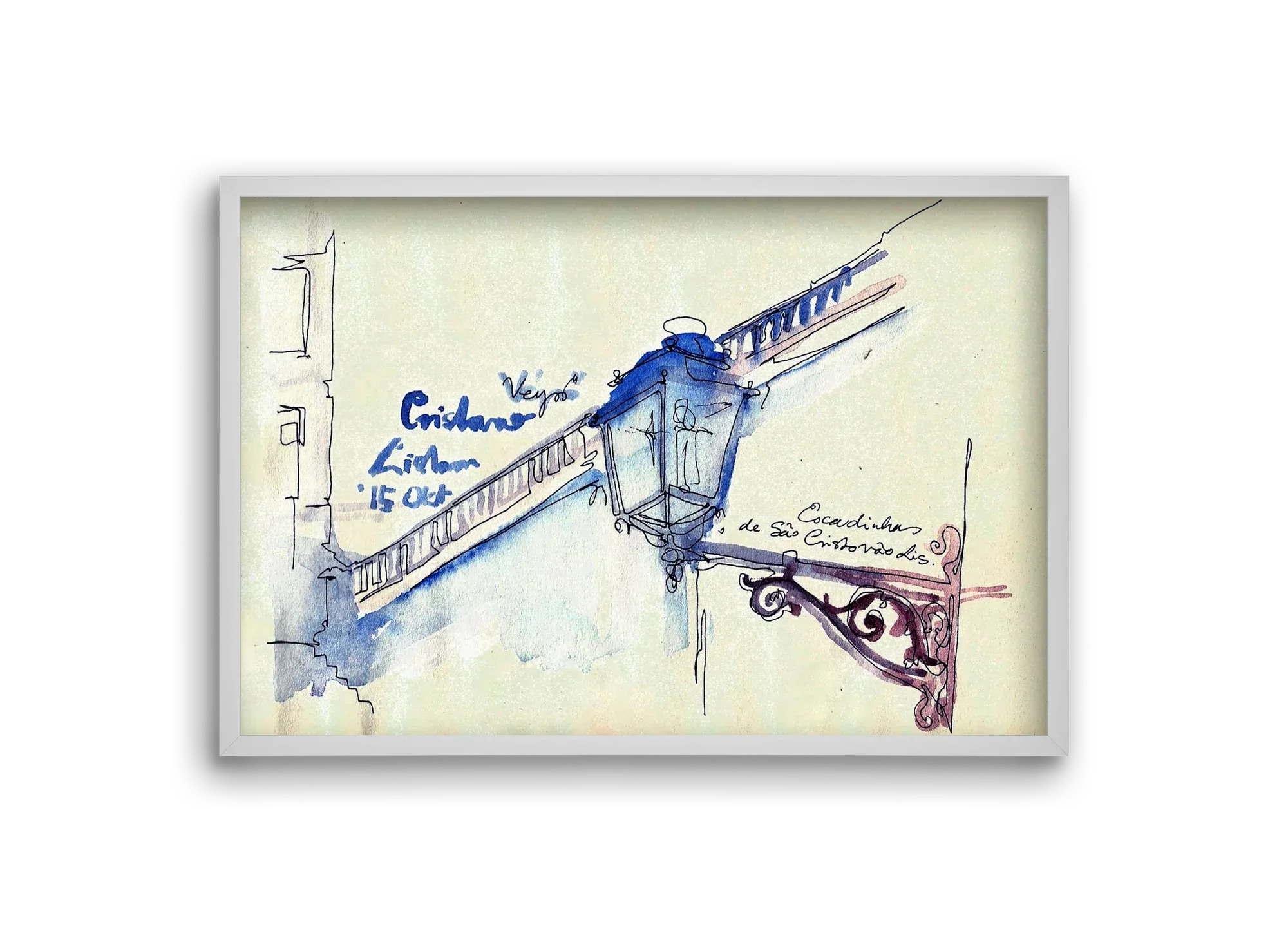 LISBON AQUARELLE NO.17 - artbridge
