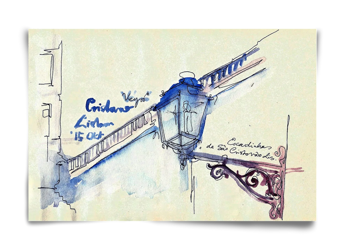 LISBON AQUARELLE NO.17 - artbridge