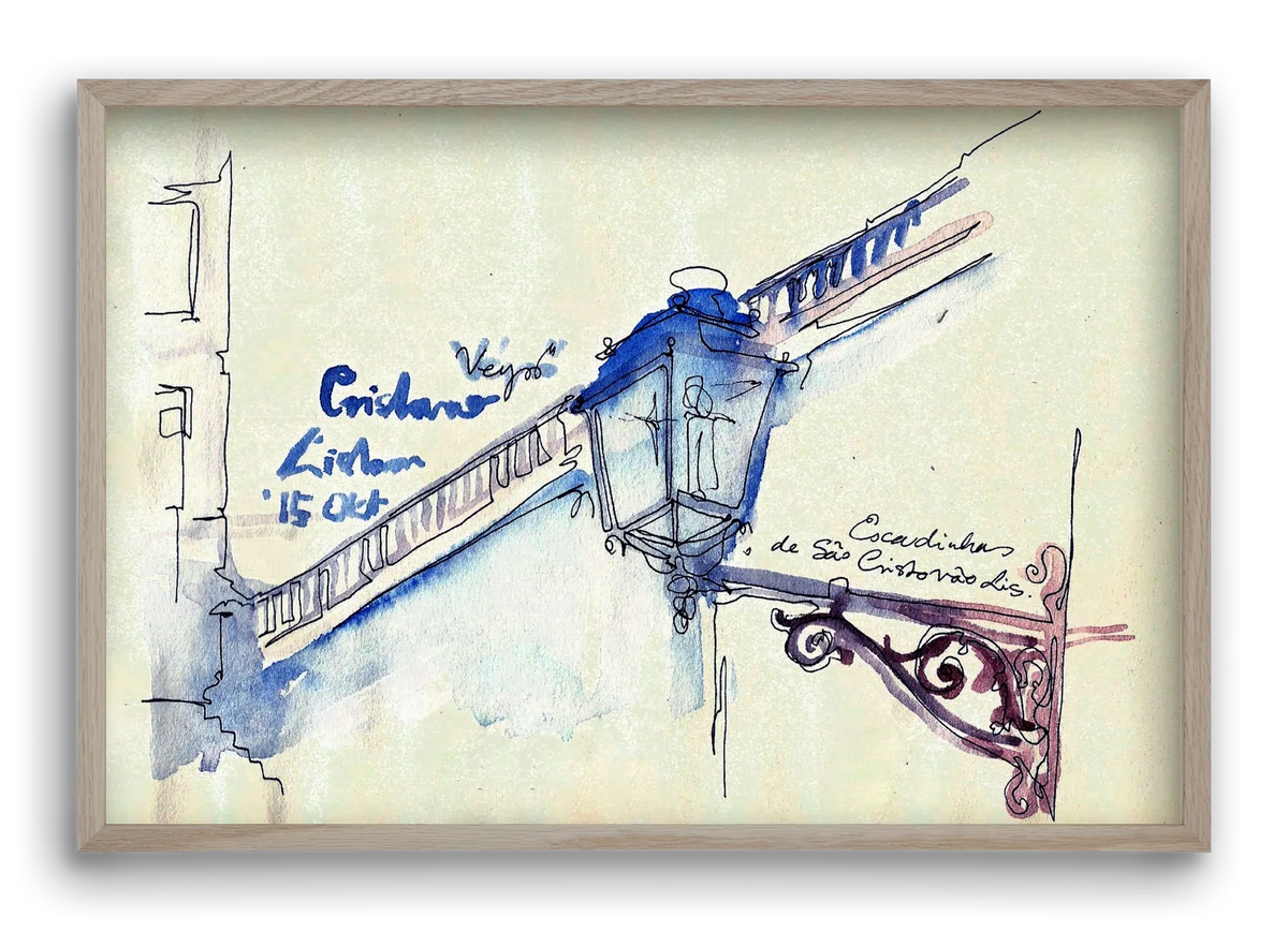 LISBON AQUARELLE NO.17 - artbridge