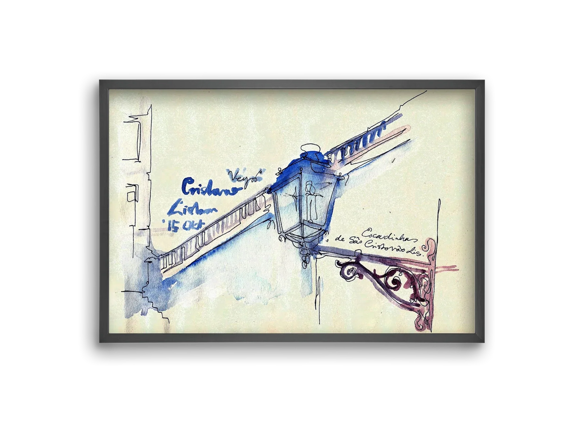 LISBON AQUARELLE NO.17 - artbridge
