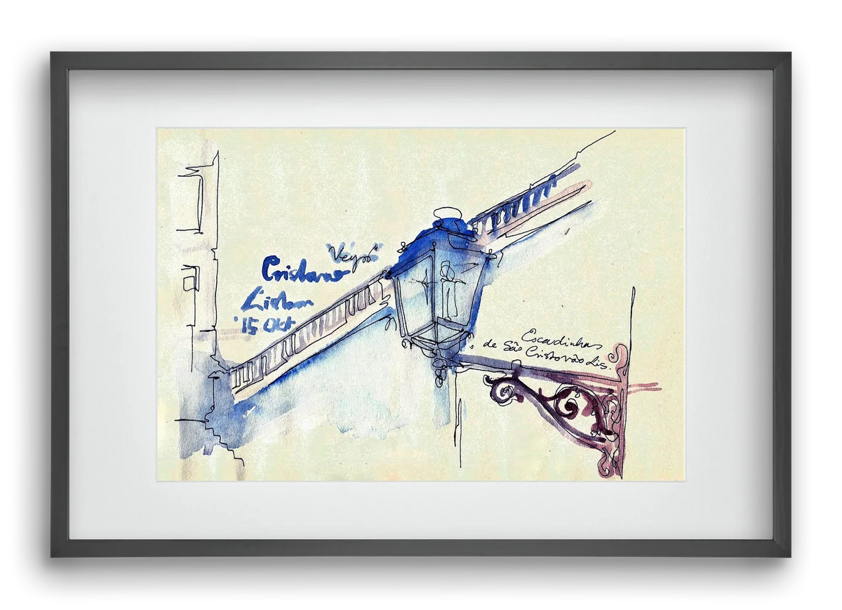 LISBON AQUARELLE NO.17 - artbridge