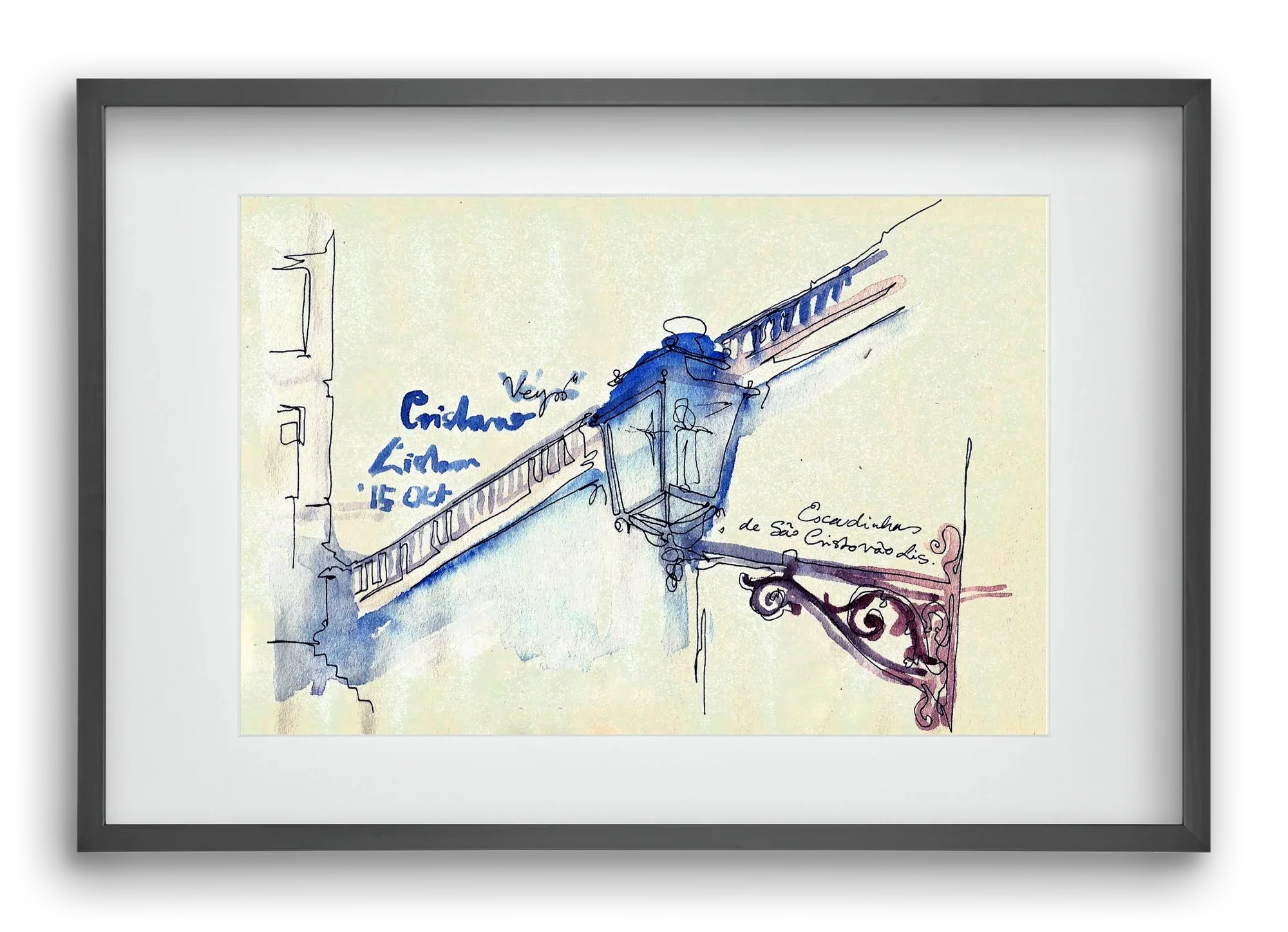 LISBON AQUARELLE NO.17 - artbridge