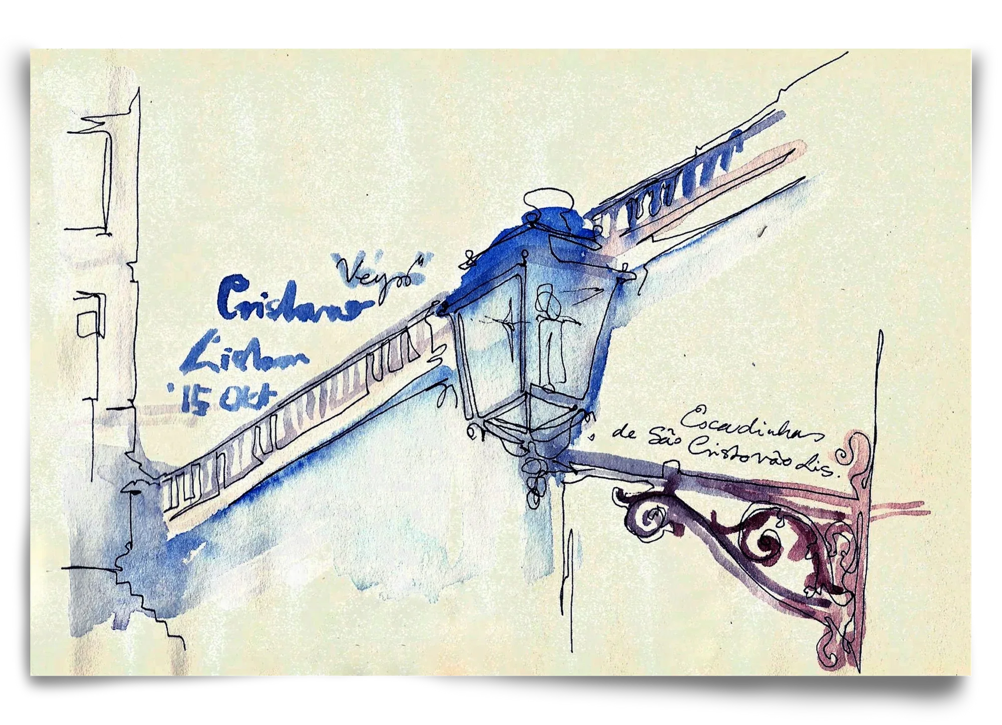 LISBON AQUARELLE NO.17 - artbridge