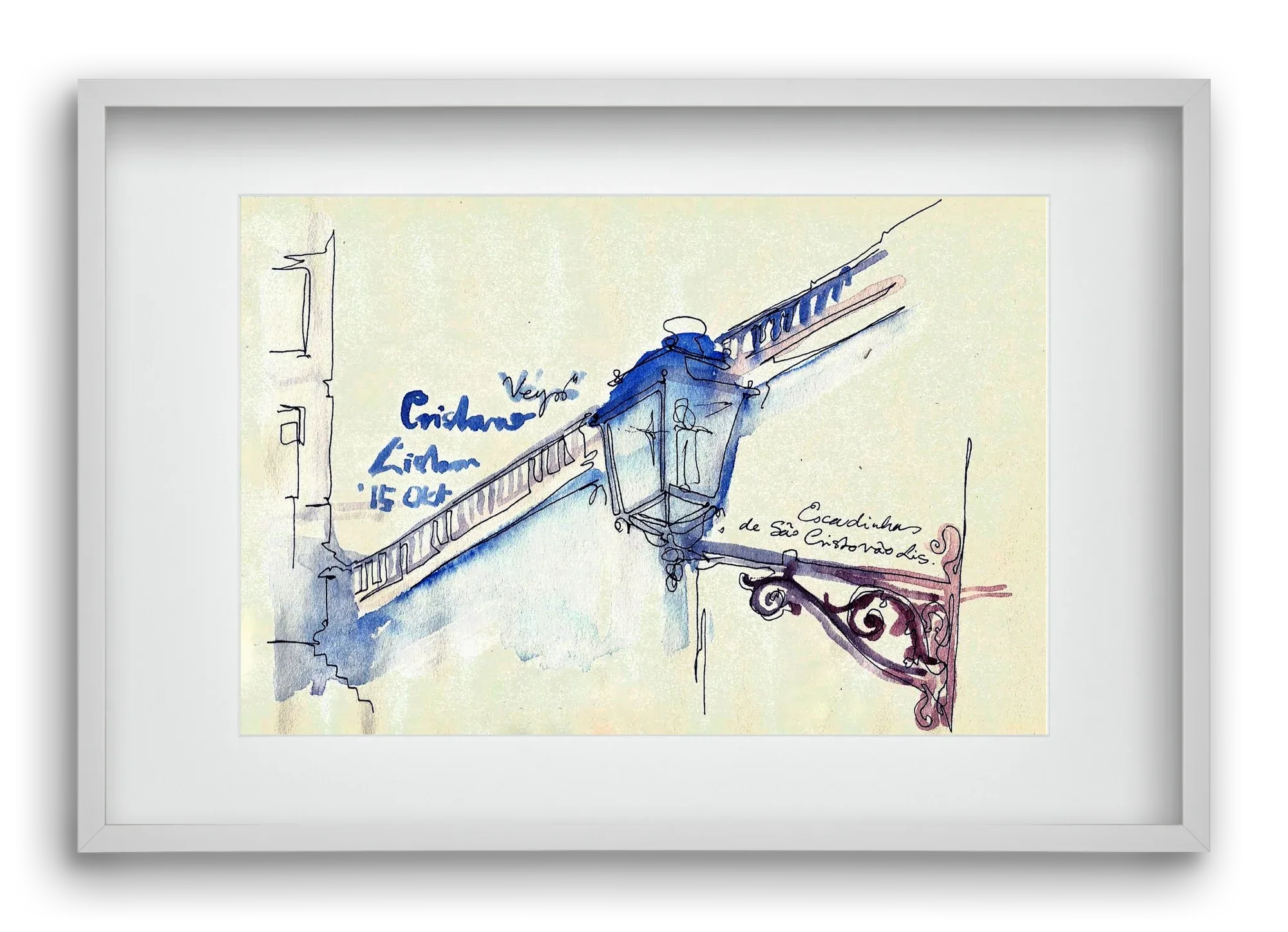 LISBON AQUARELLE NO.17 - artbridge